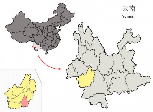 округ Линьцан уезд Шуанцзян