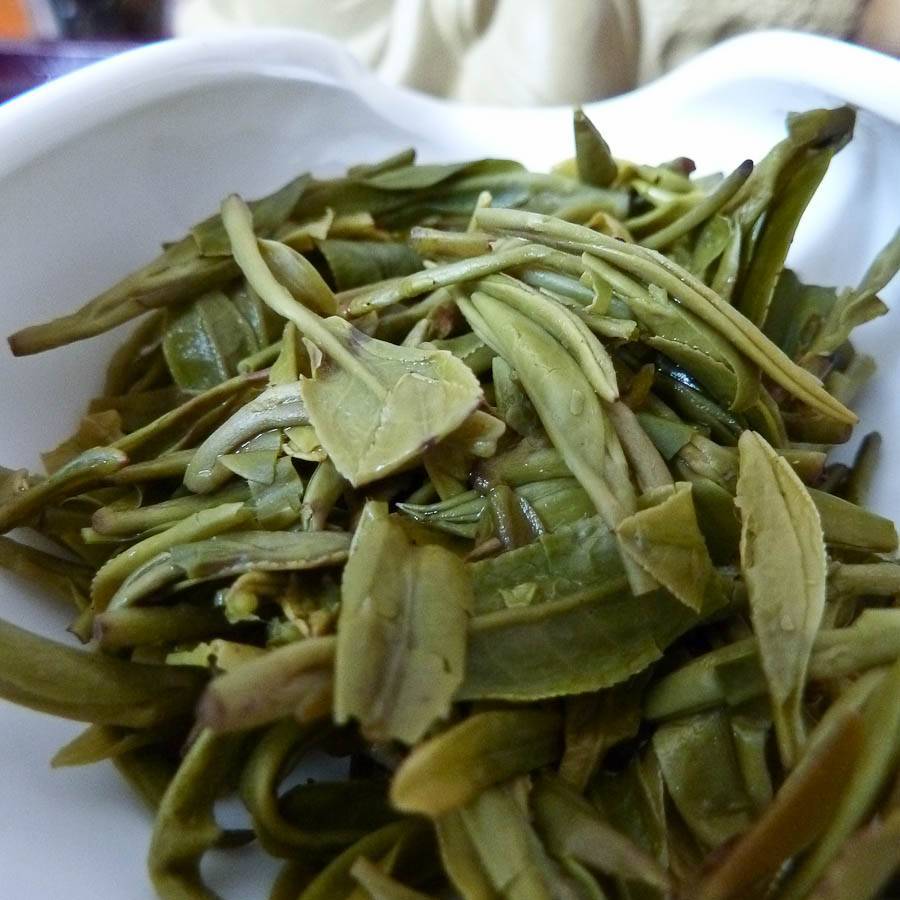 Лунцзин: спитой чайный лист
