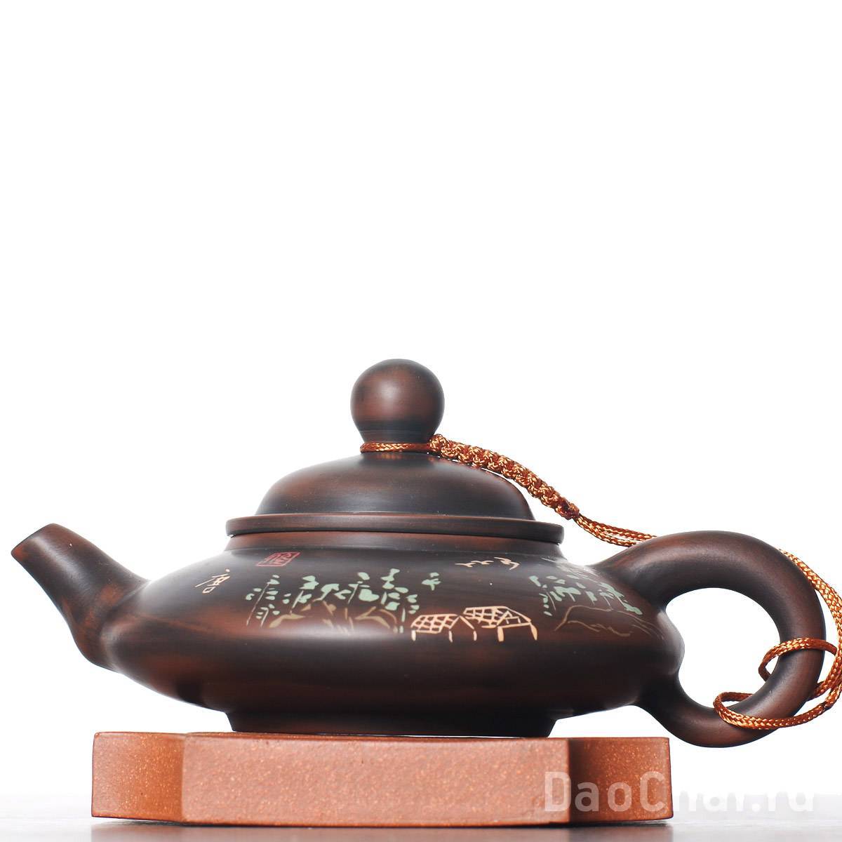 Чайник 155мл, цзяньшуйская керамика (76360)-