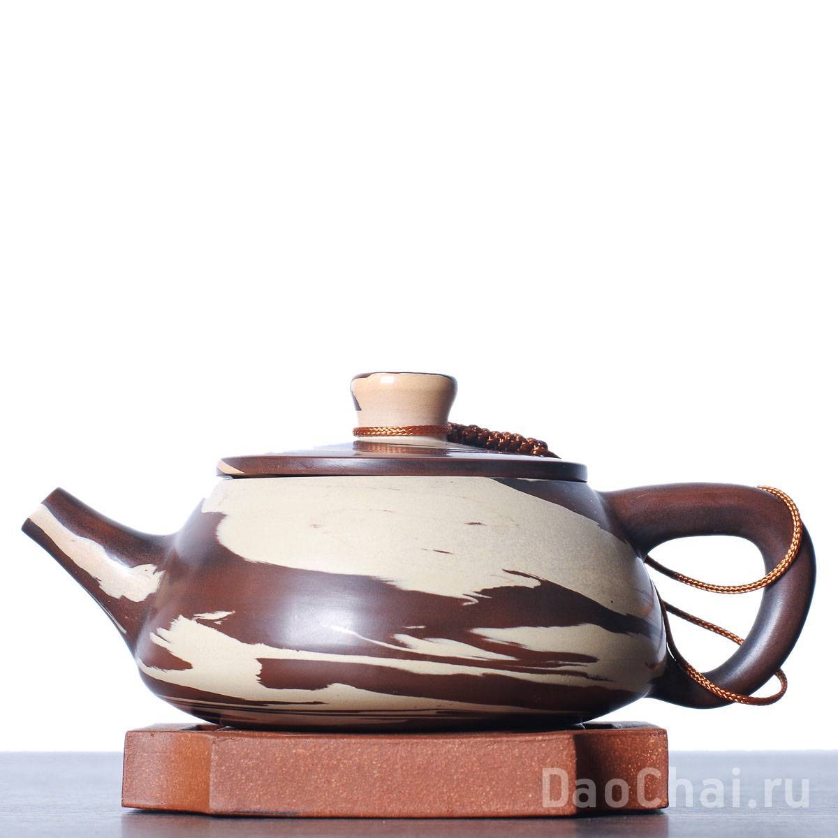 Чайник 210мл Бянь Сиши, цзяньшуйская керамика (76222)-