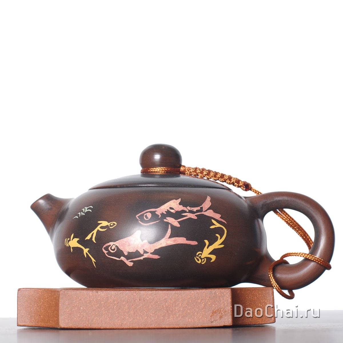 Чайник 135мл, цзяньшуйская керамика (76299)-