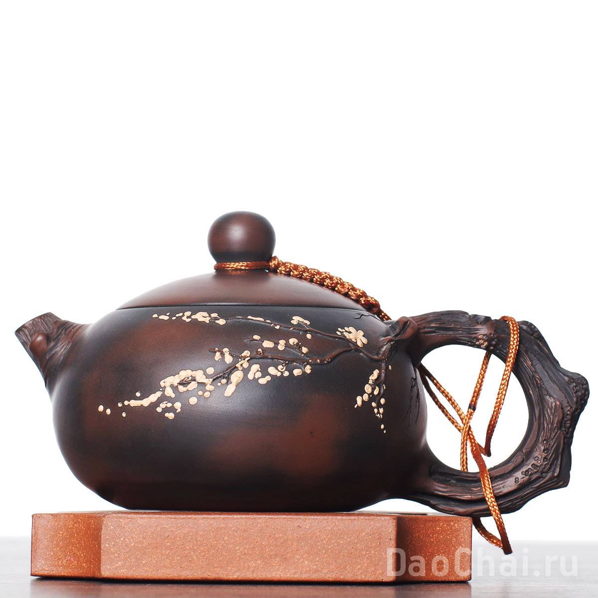 Чайник 190мл Мэй Хуа, цзяньшуйская керамика (76361)-