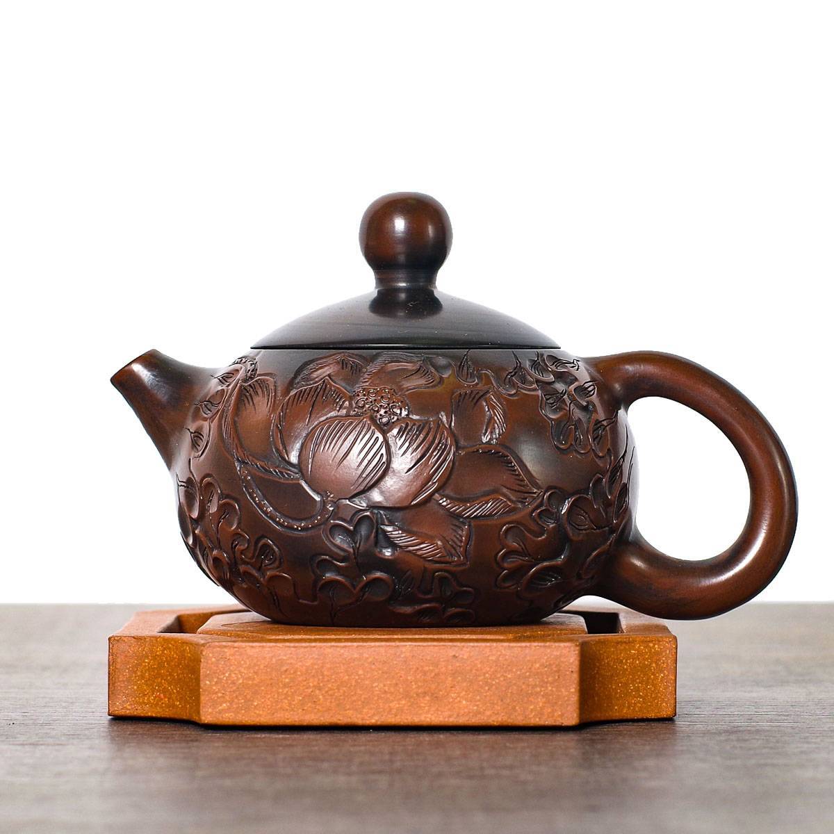 Чайник 165мл, цзяньшуйская керамика (76367)-