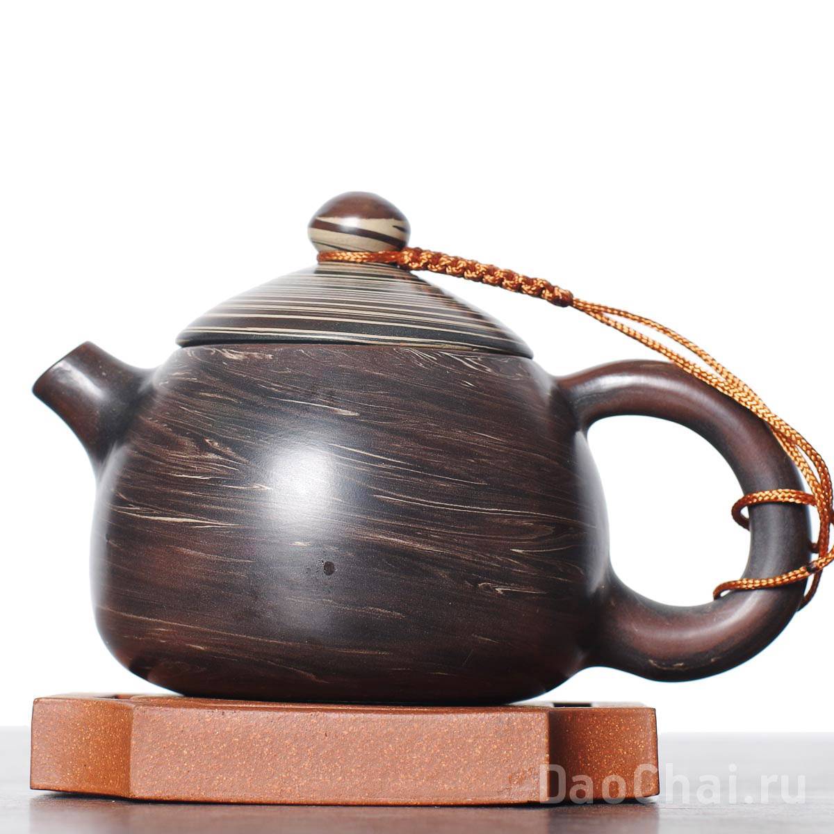 Чайник 215мл Лундан, цзяньшуйская керамика (76356)-