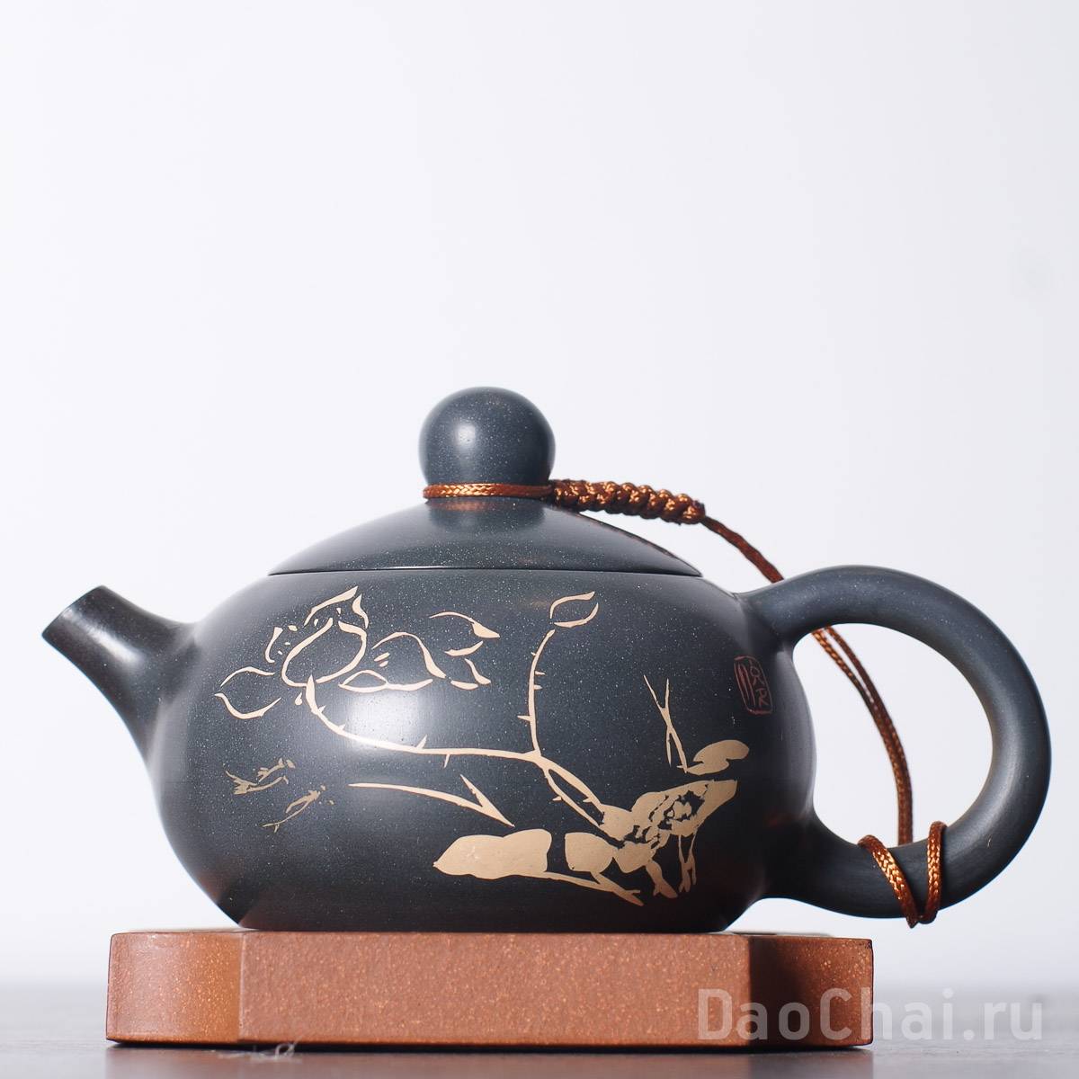 Чайник 190мл "Лотос", цзяньшуская керамика (76182)-