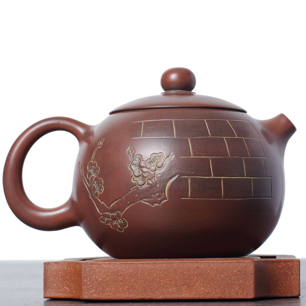 Чайник 225 мл «Мэй хуа», циньчжоуская керамика (78007)-