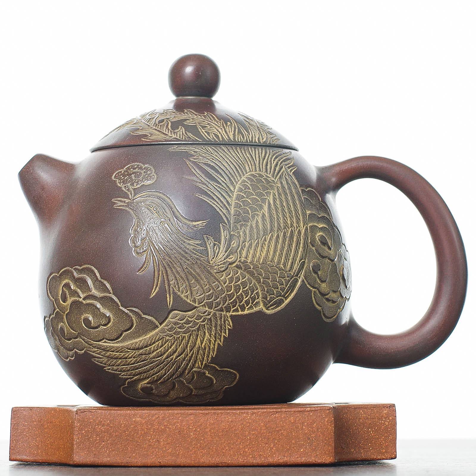 Чайник 240мл "Феникс", циньчжоуская керамика (78083)-