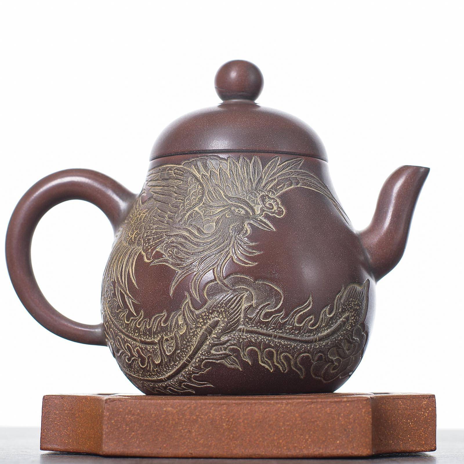 Чайник 150мл "Феникс", циньчжоуская керамика (78071)-