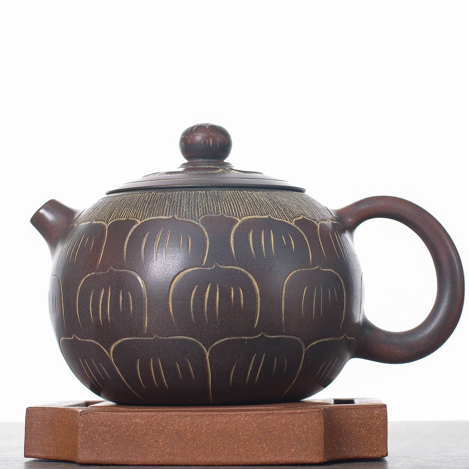 Чайник 265мл "Лотос", циньчжоуская керамика (78080)-