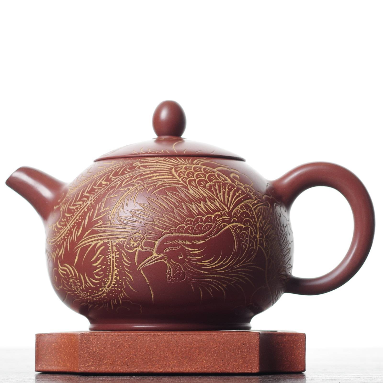 Чайник 295мл "Феникс", циньчжоуская керамика (78170)-