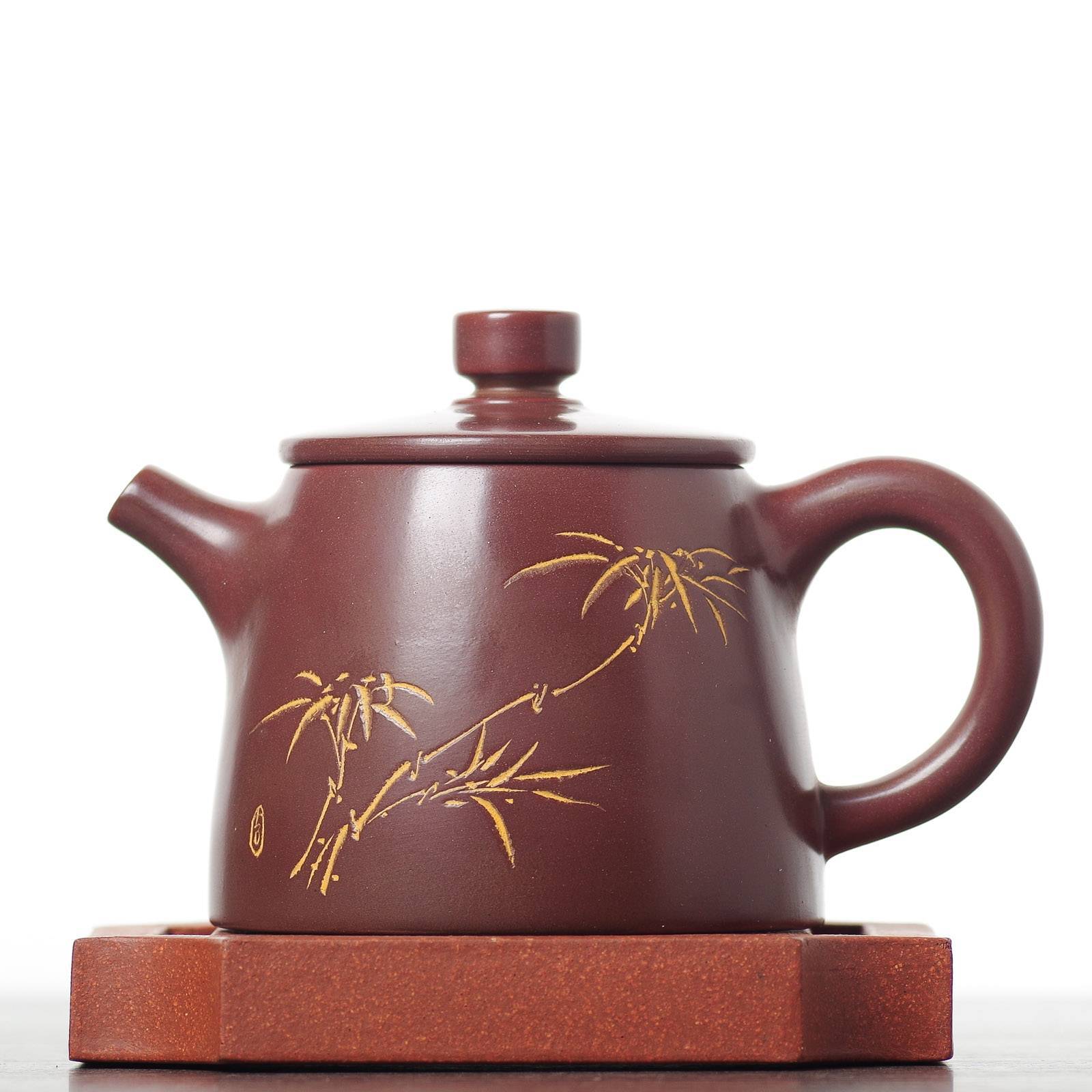 Чайник 125мл "Бамбук", циньчжоуская керамика (78151)-