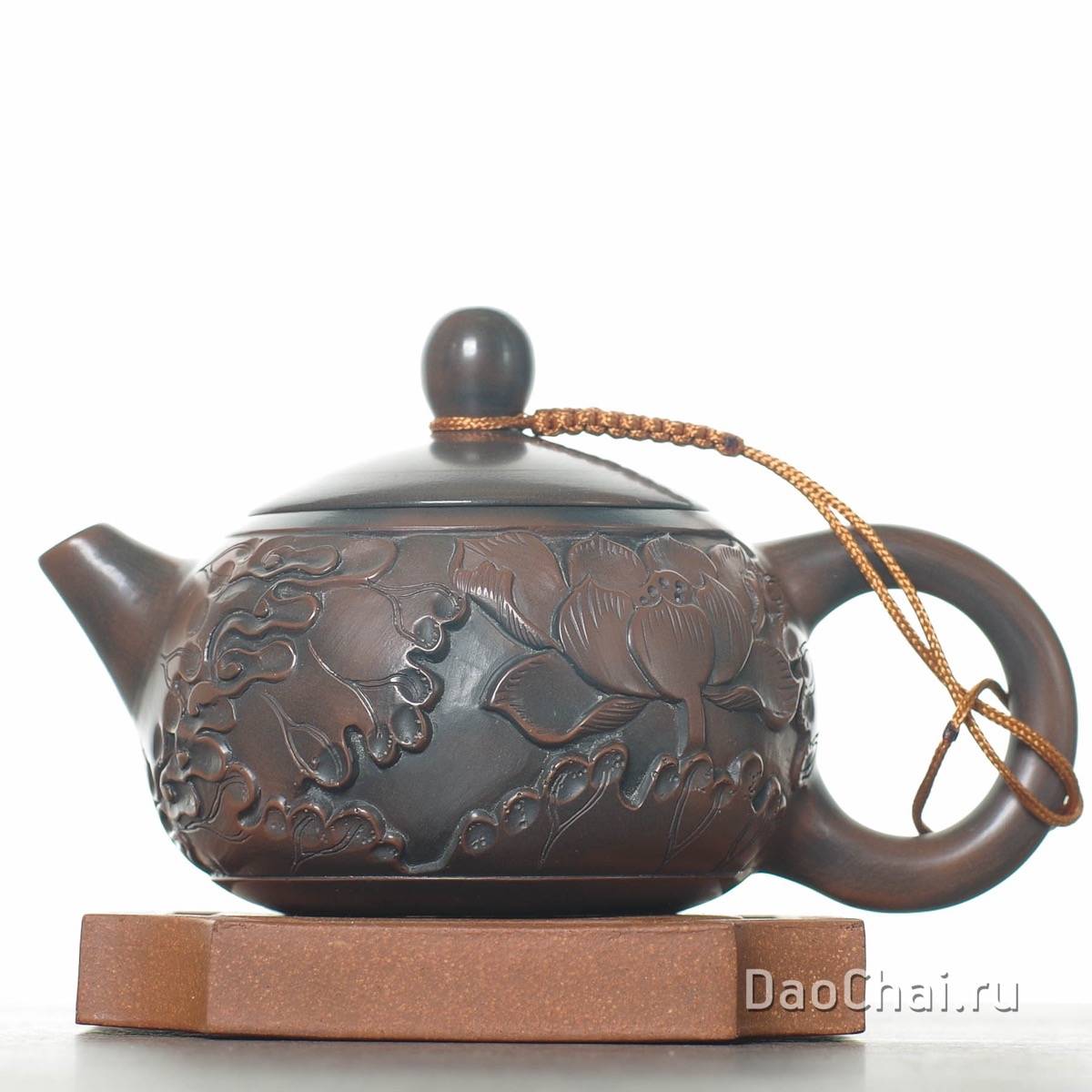 Чайник 205мл "Лотосовый пруд", цзяньшуйская керамика (76444)-