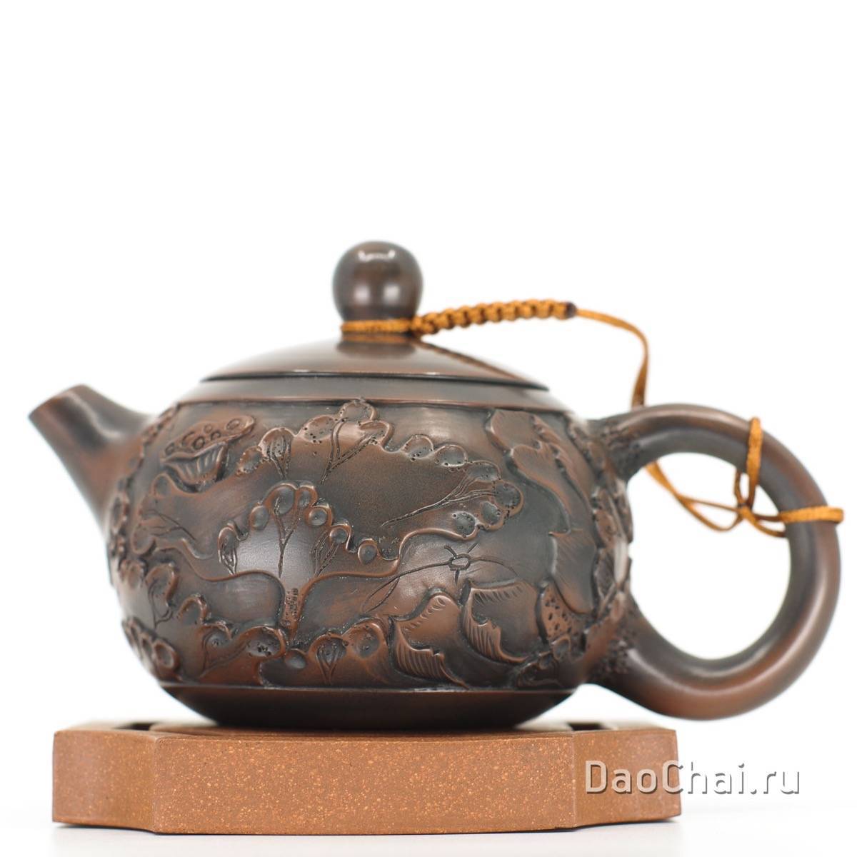 Чайник 215мл "Лотосовый пруд", цзяньшуйская керамика (76459)-