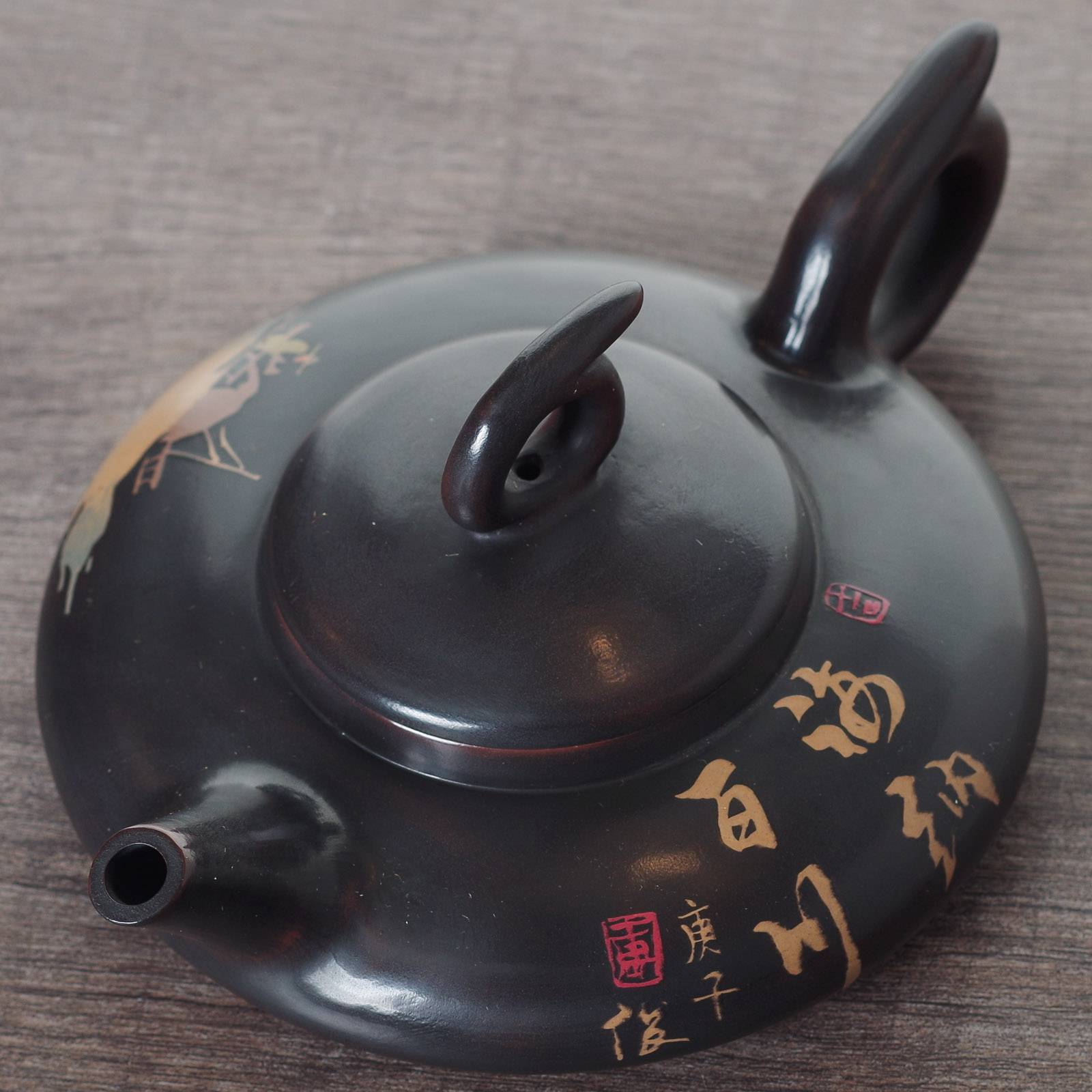 Чайник 160мл, цзяньшуйская керамика (77010)-