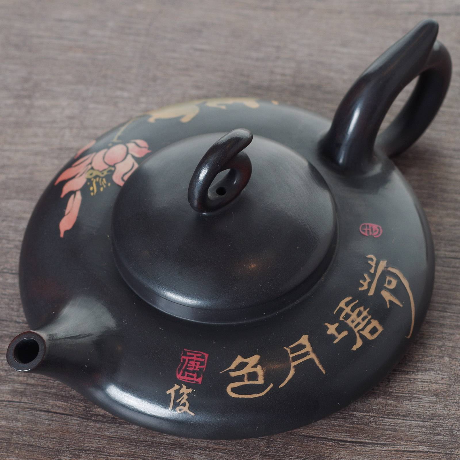 Чайник 110мл, цзяньшуйская керамика (77009)-