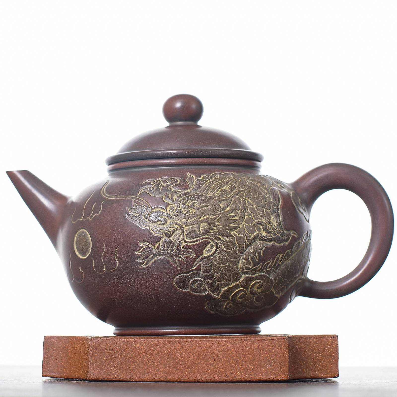 Чайник 215мл "Дракон", циньчжоуская керамика (78087)-