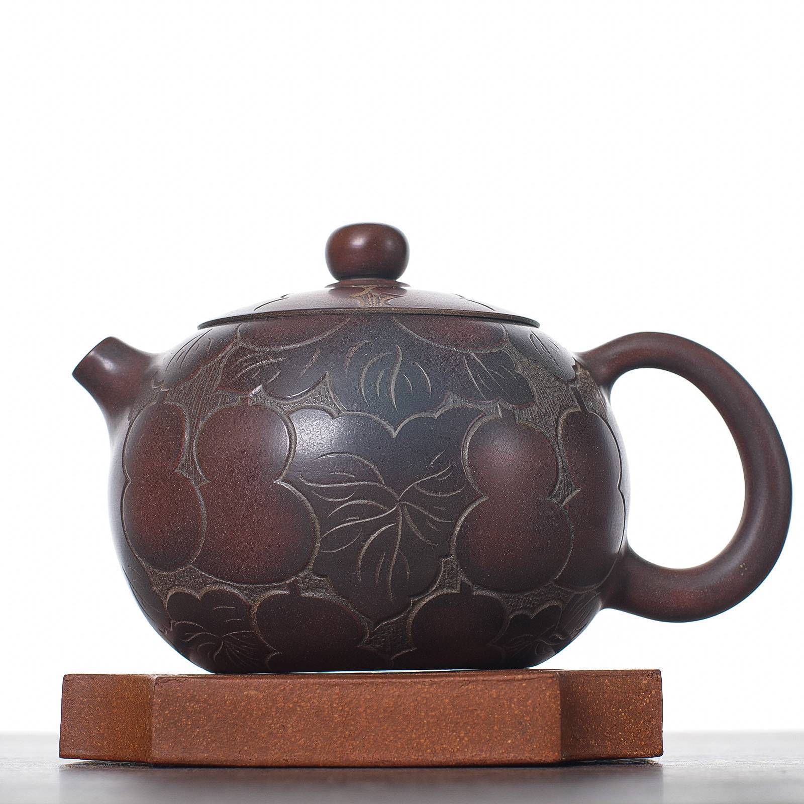 Чайник 260мл "Тыквы горлянки", циньчжоуская керамика (78074)-