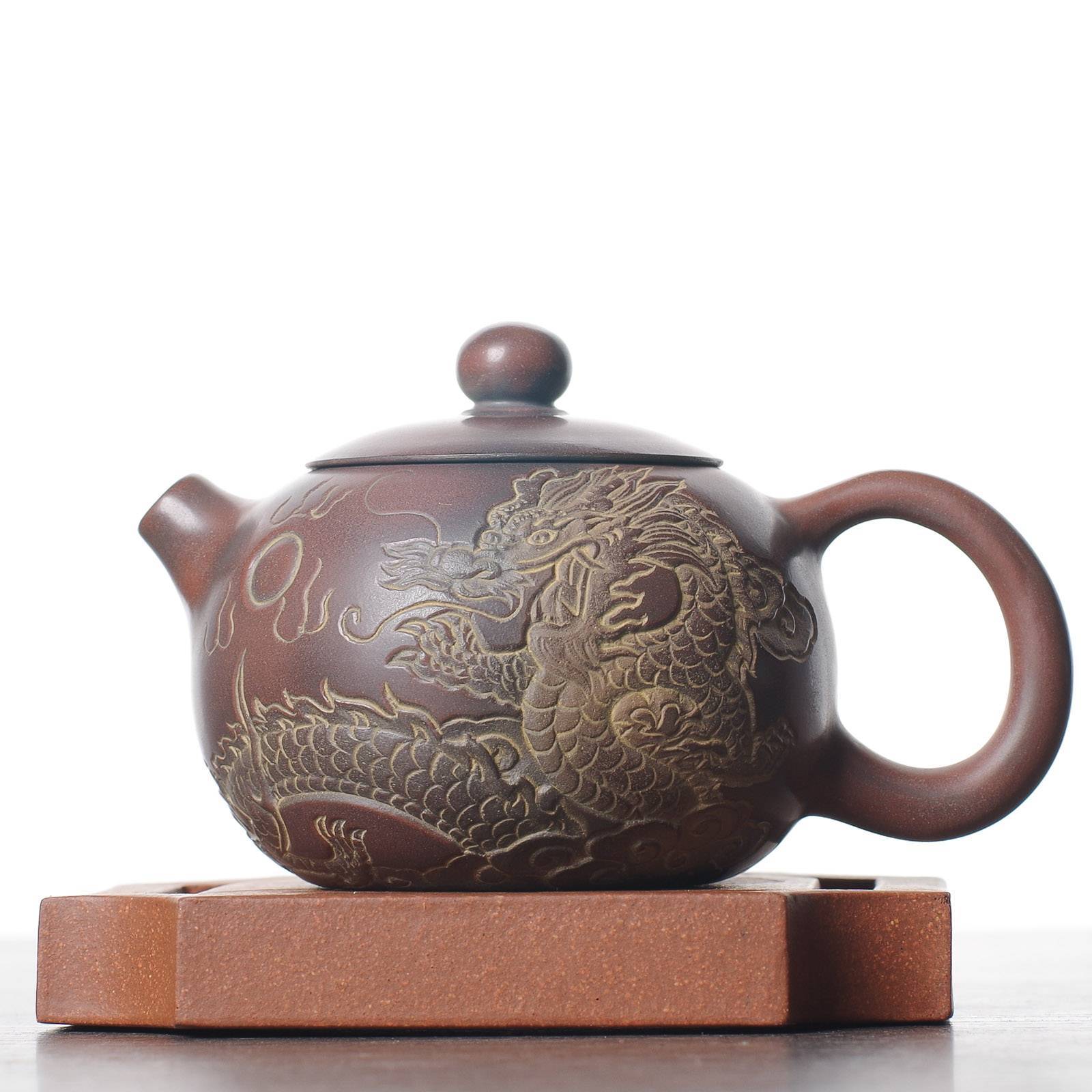 Чайник 135мл "Дракон", циньчжоуская керамика (78108)-