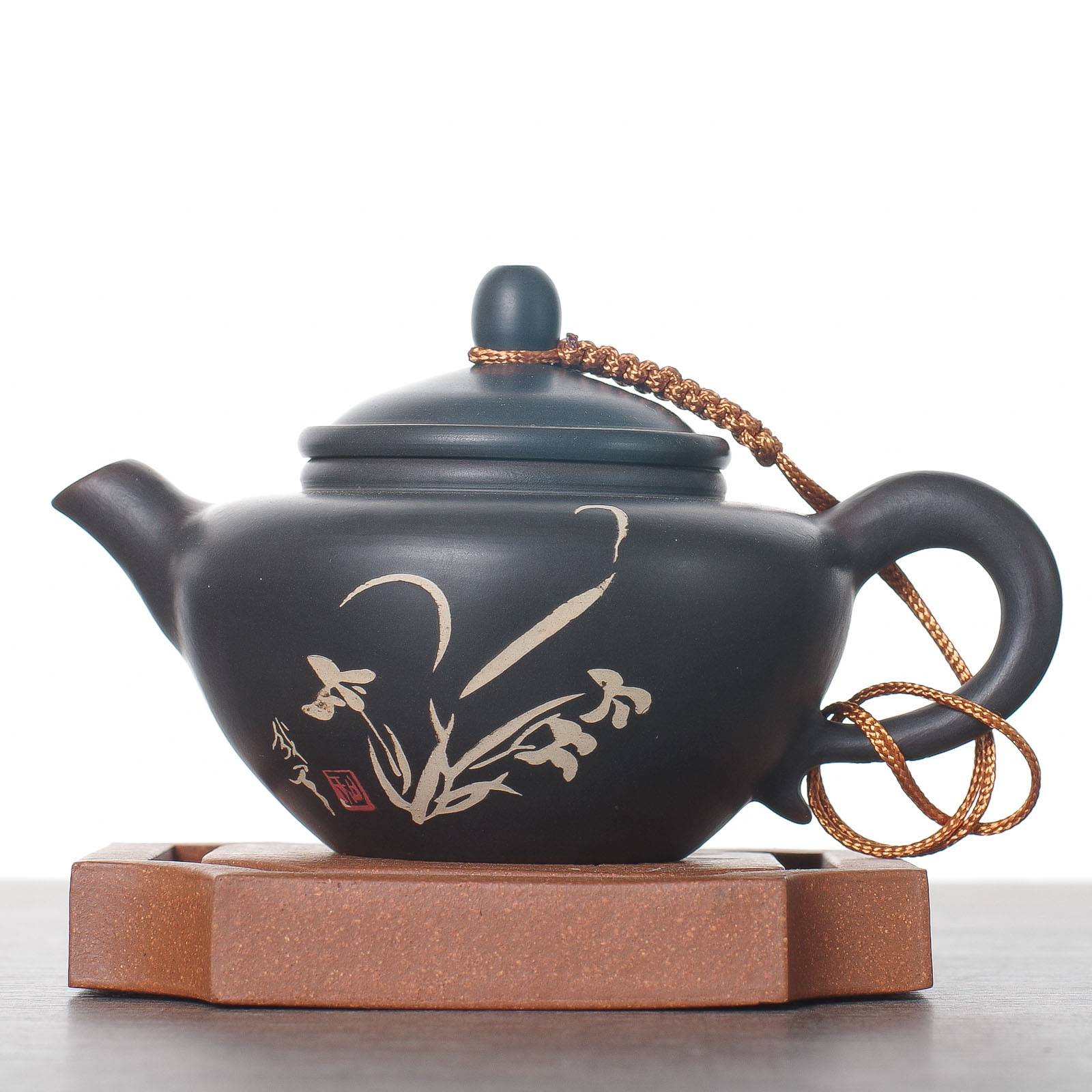 Чайник 130мл, цзяньшуйская керамика (76864)-