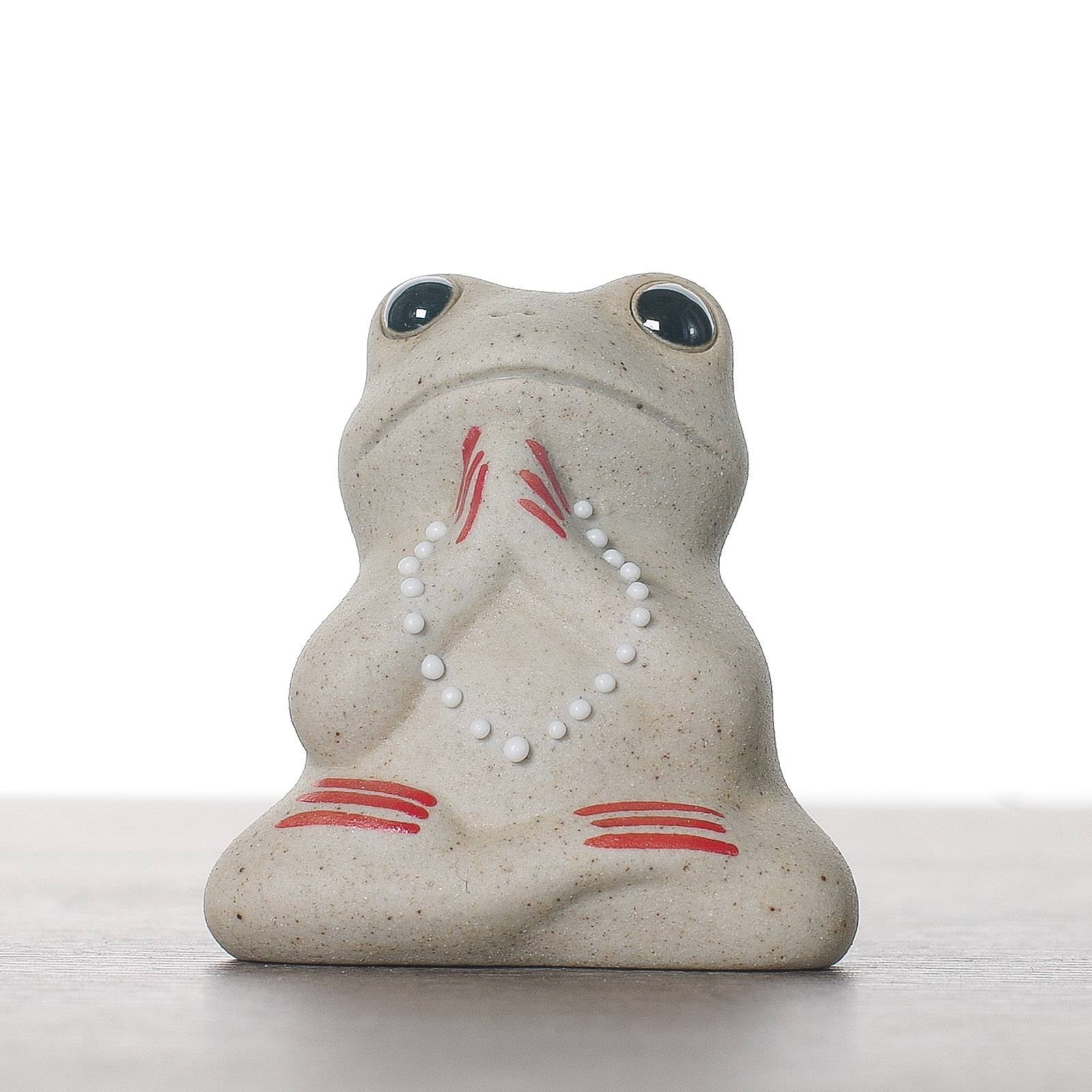 Фигурка “Лягушка”, цзиндэчжэньская керамика, ручная работа (61116)-