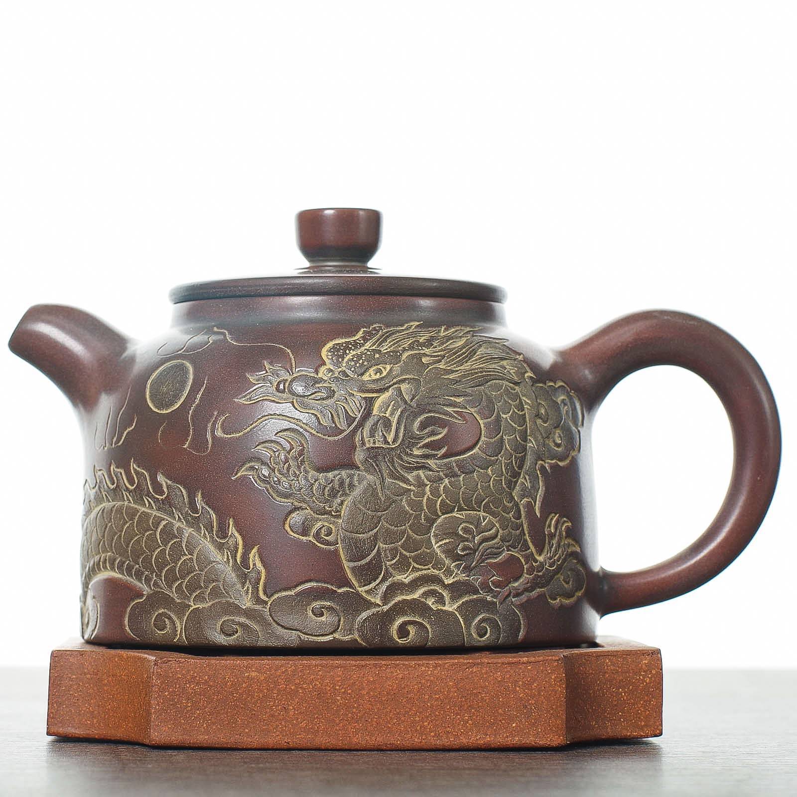 Чайник 200мл "Дракон", циньчжоуская керамика (78084)-