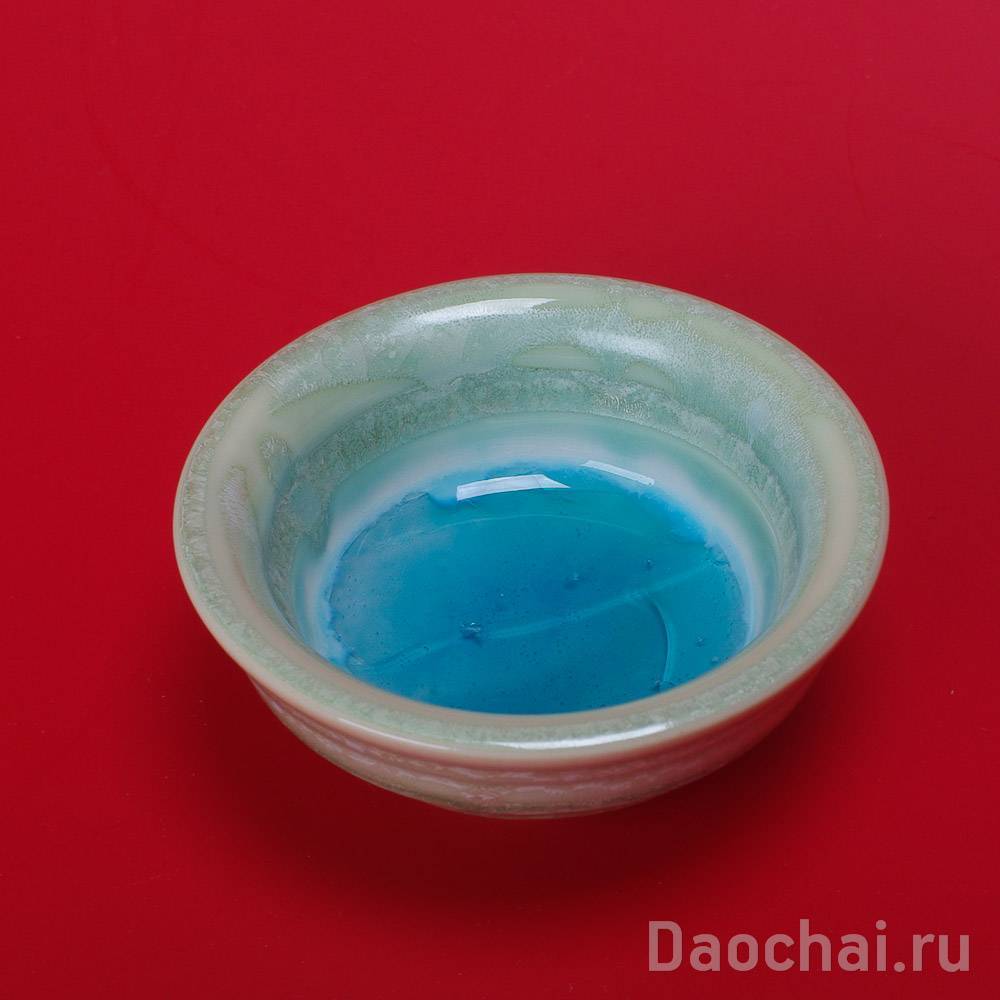 Пиала 50мл (цзюньчжоуский фарфор голубая)-