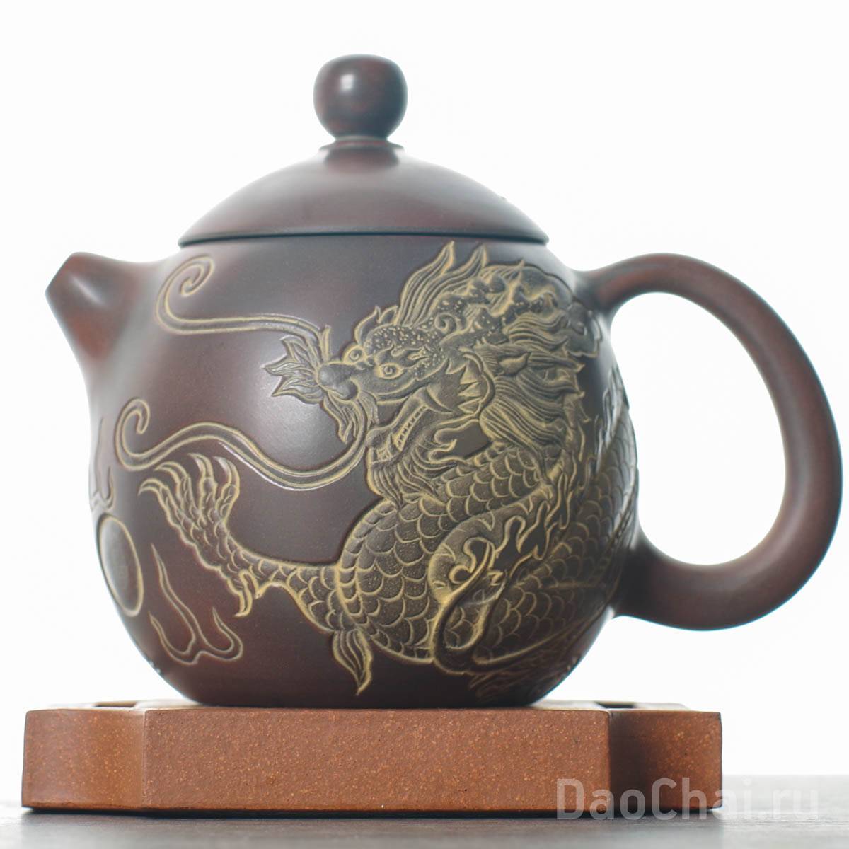 Чайник 225мл "Дракон", циньчжоуская керамика (78054)-