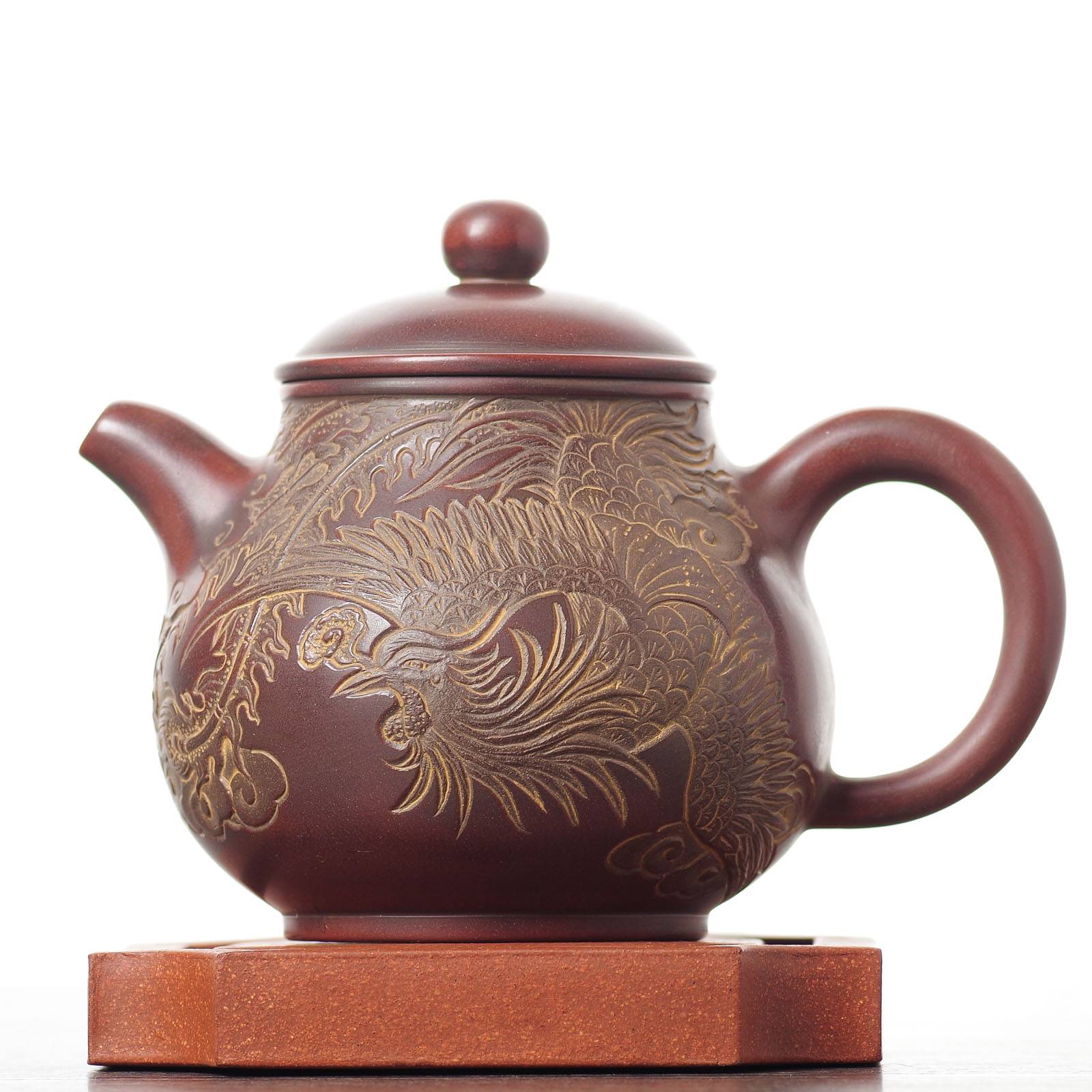 Чайник 250мл "Феникс", циньчжоуская керамика (78174)-