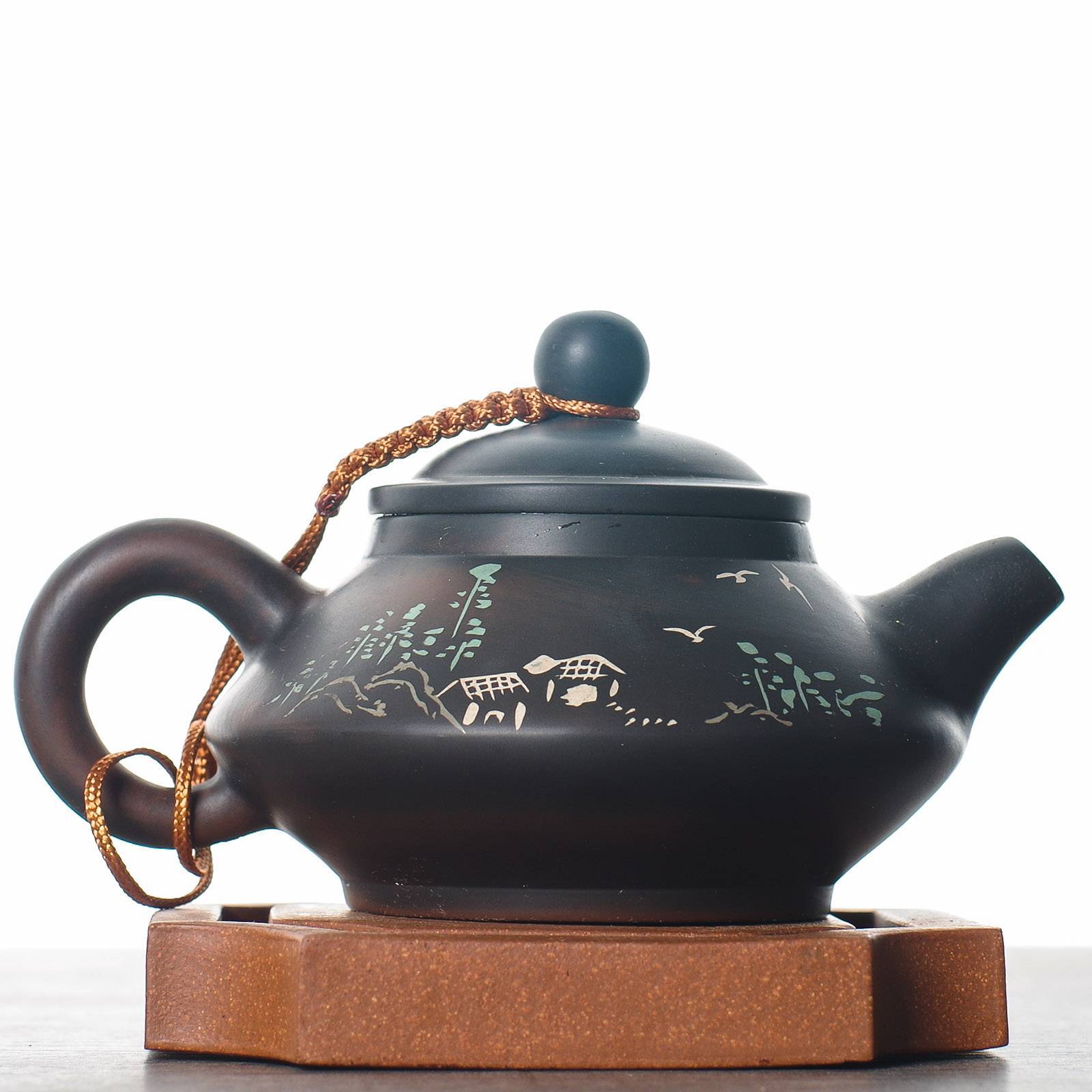 Чайник 150мл, цзяньшуйская керамика (76536)-