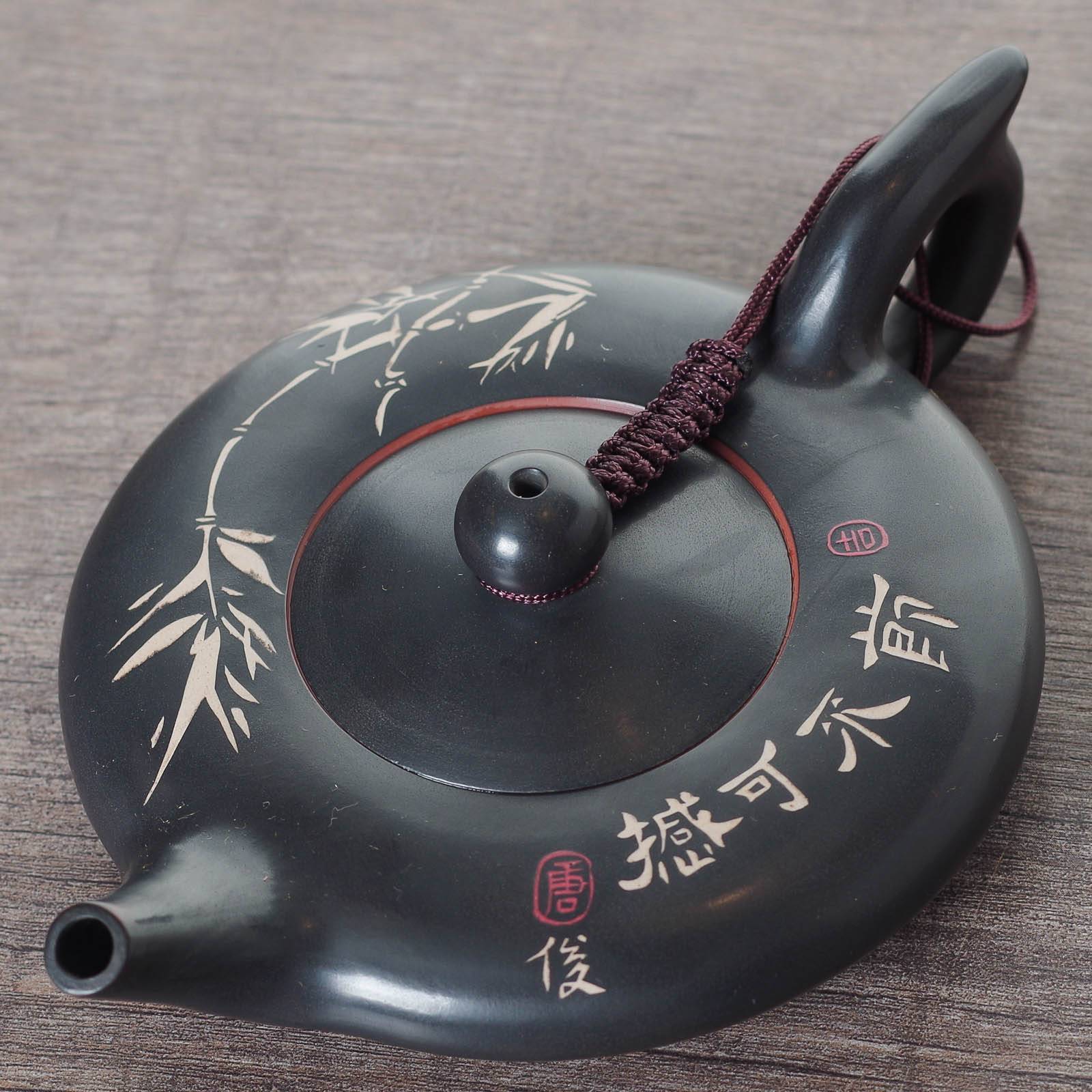 Чайник 90мл, цзяньшуйская керамика (77004)-