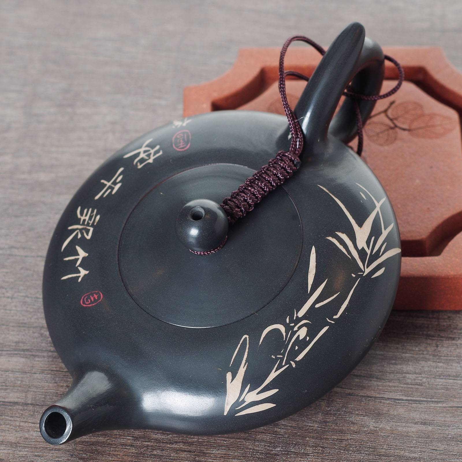 Чайник 90мл, цзяньшуйская керамика (77002)-