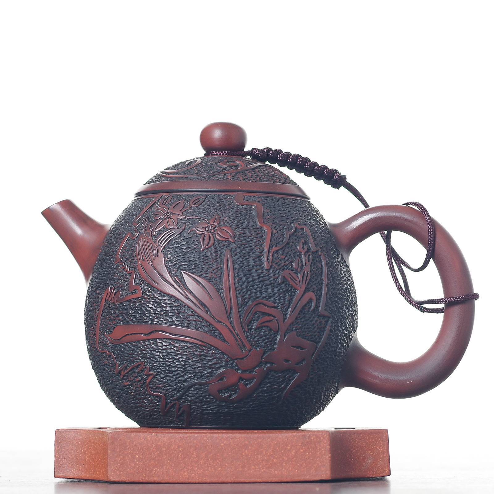 Чайник 225мл, цзяньшуйская керамика (76973)-