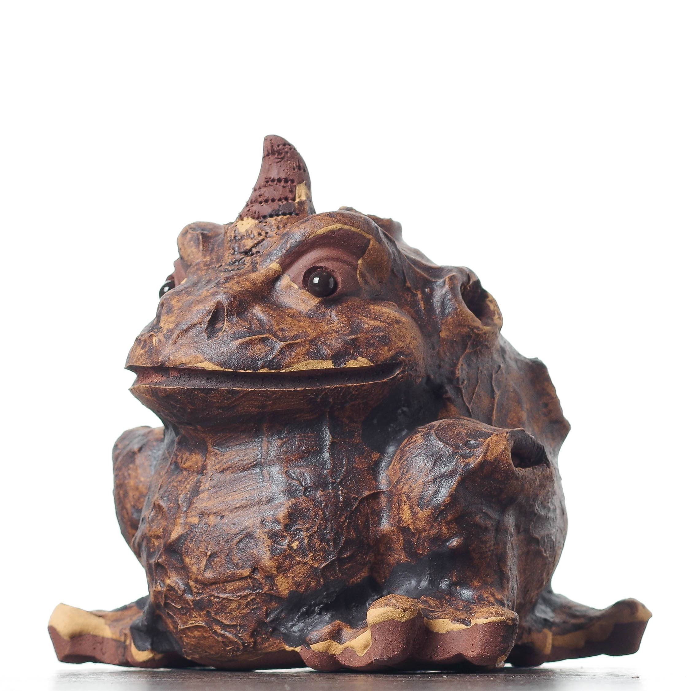 Фигурка "Большая трехлапая жаба", глина (61145)-