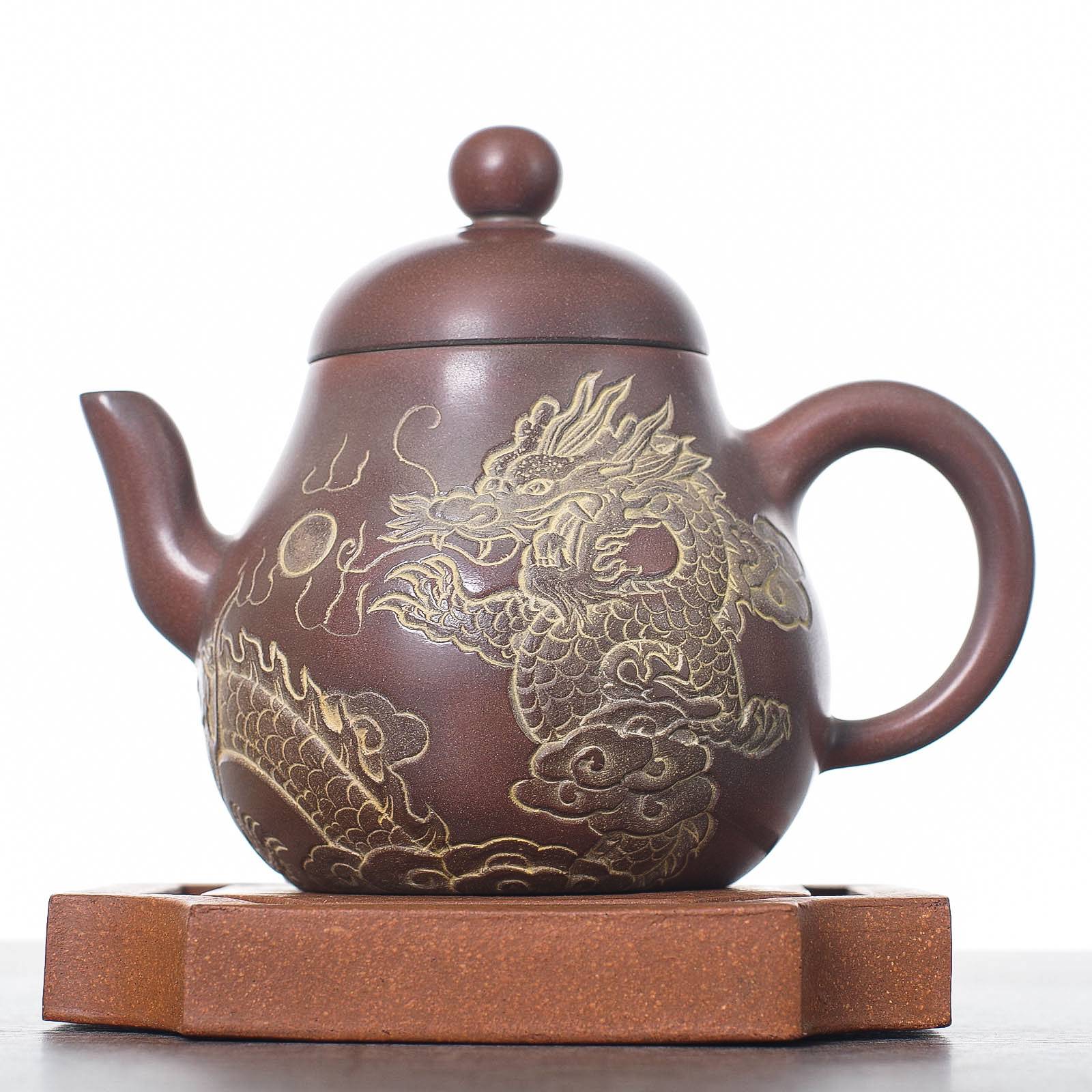 Чайник 150мл "Дракон", циньчжоуская керамика (78073)-