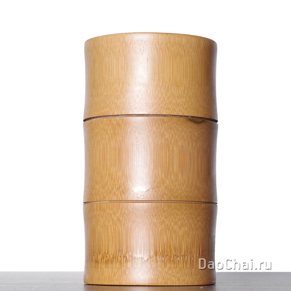 Чайница 15см, ствол бамбука (87209)-