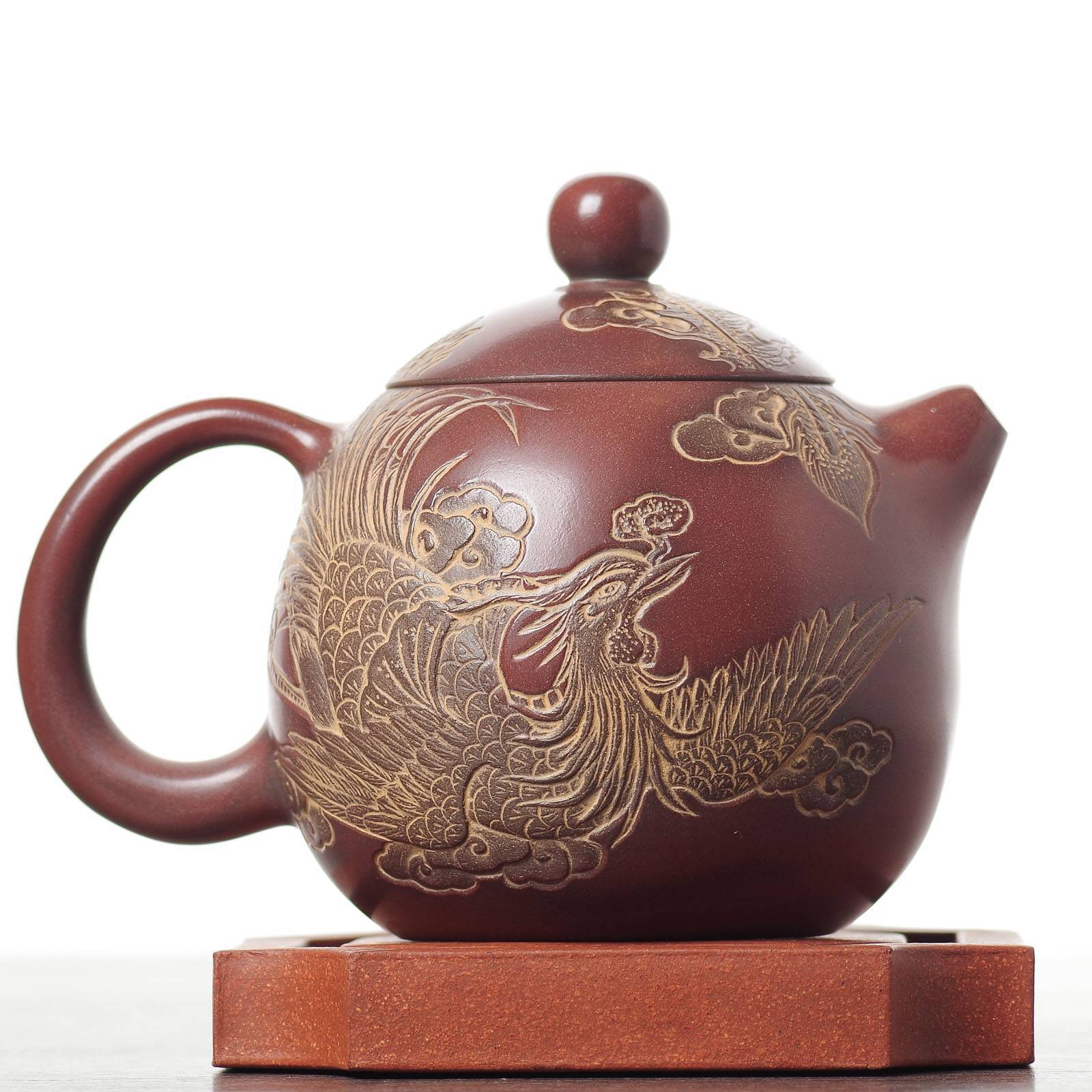 Чайник 255мл Лун Дан Ху “Яйцо дракона”, циньчжоуская керамика (78173)-