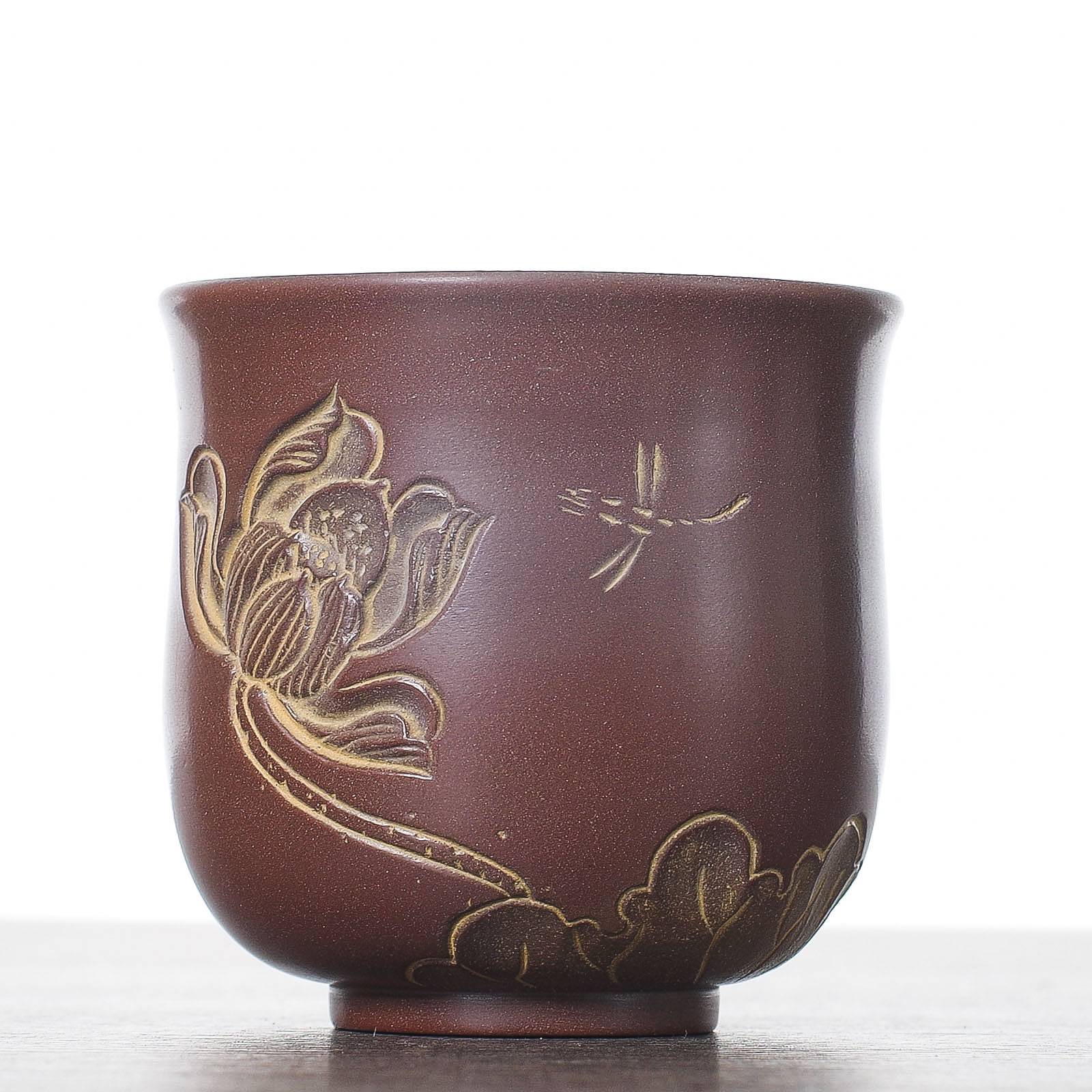 Пиала 85мл "Стрекоза", циньчжоуская керамика (78103)-