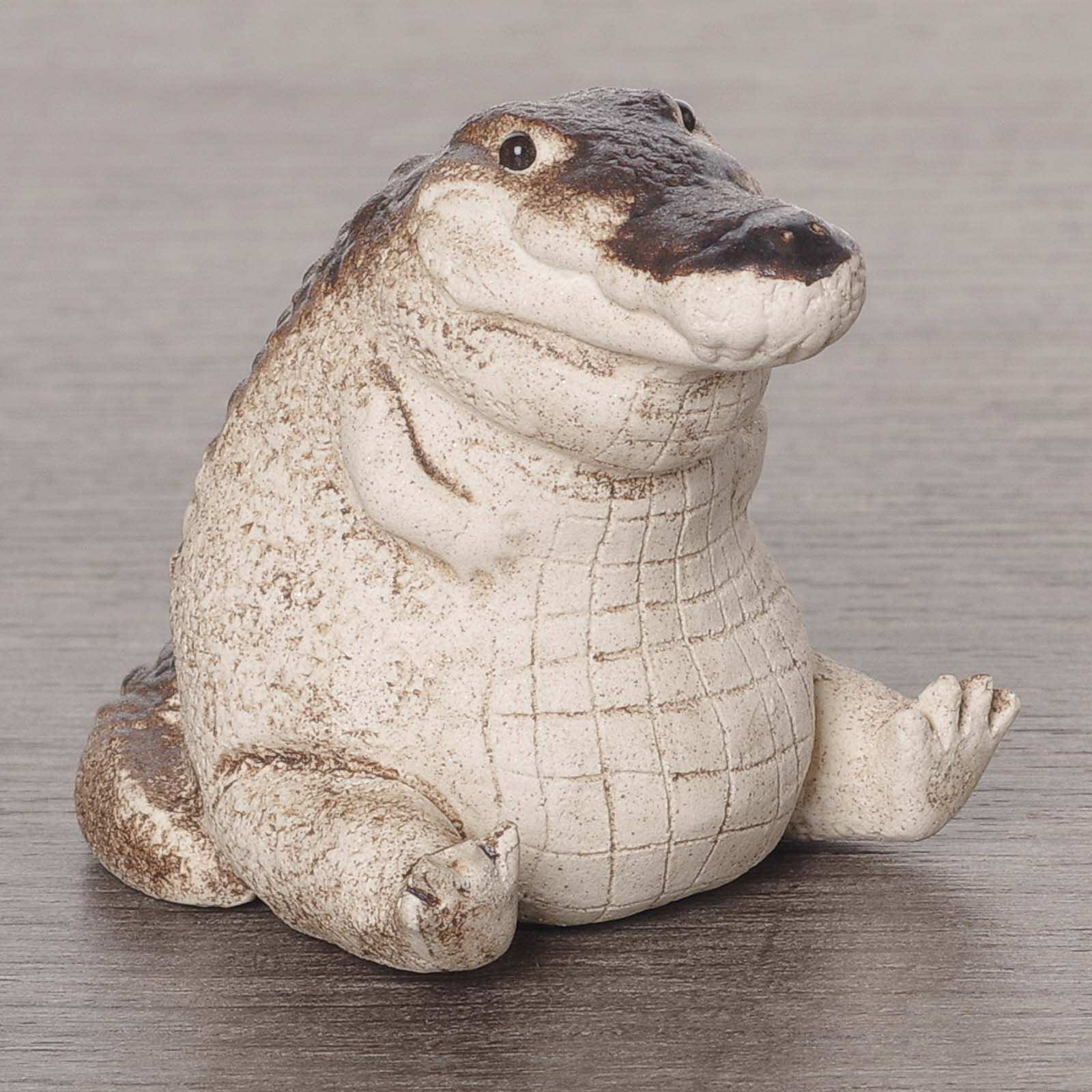 Фигурка Крокодил, исинская глина (61300)
