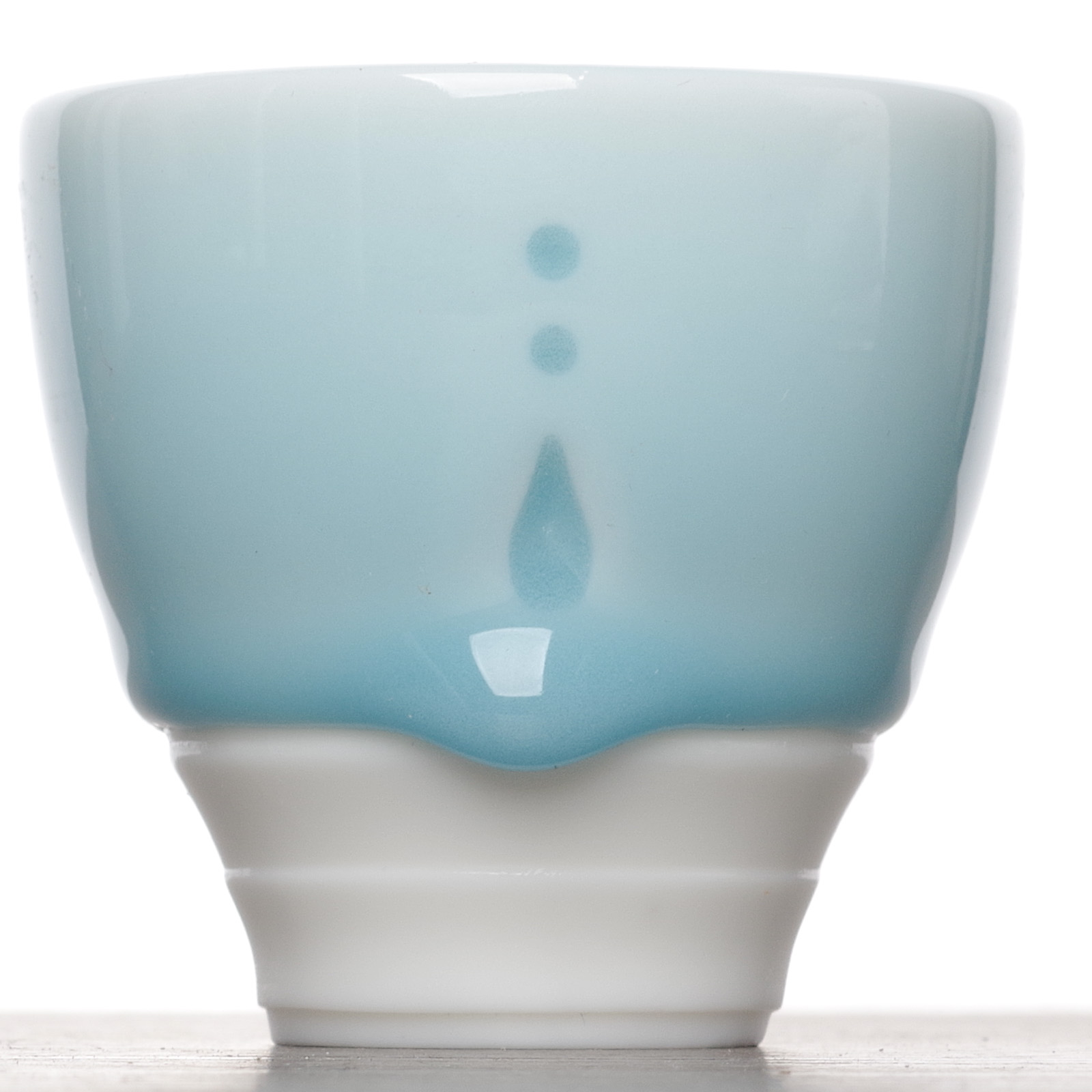 Пиала 70мл, фарфор, голубой селадон (54240)-