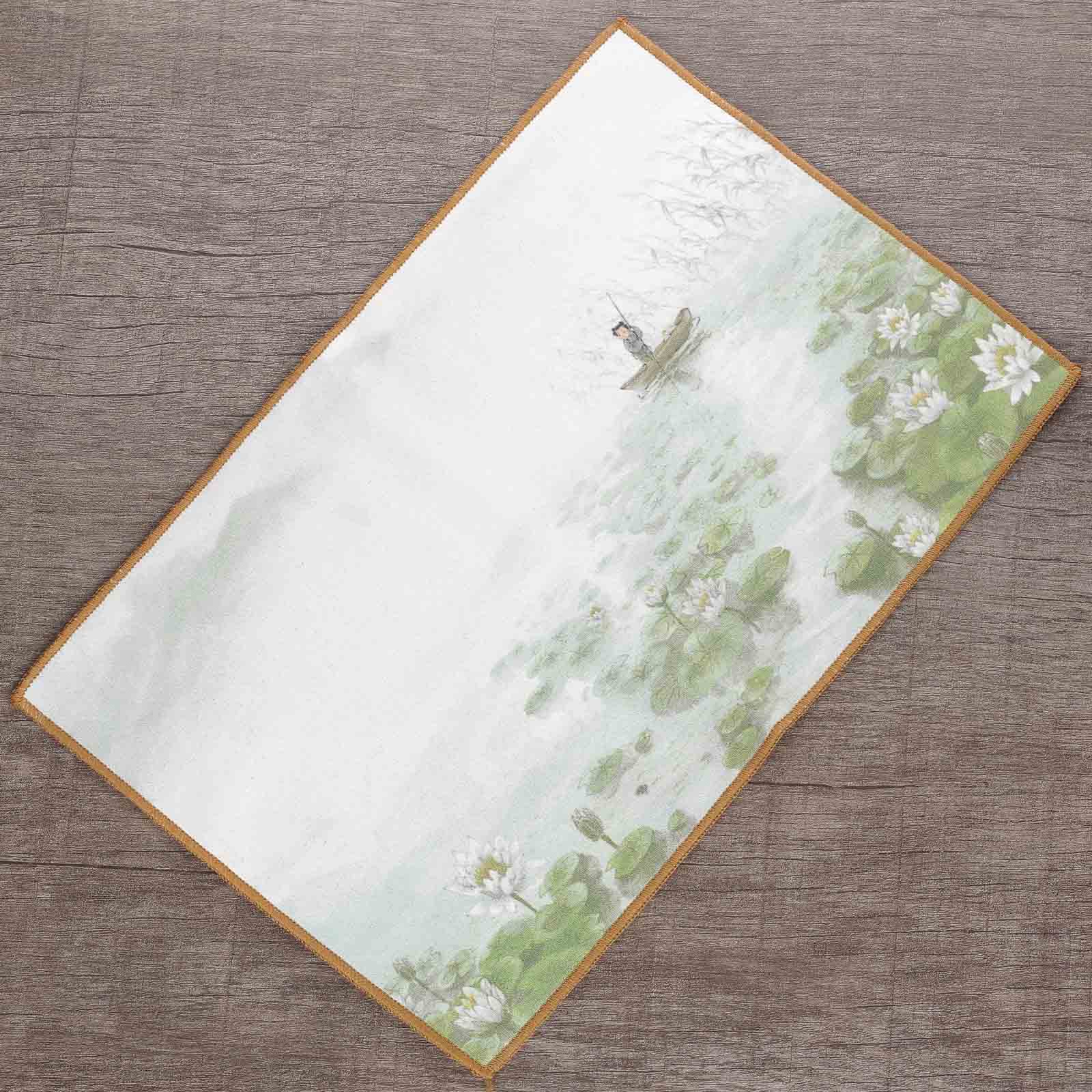 Полотенце 30х20см "Лотосовый пруд" (80548)-