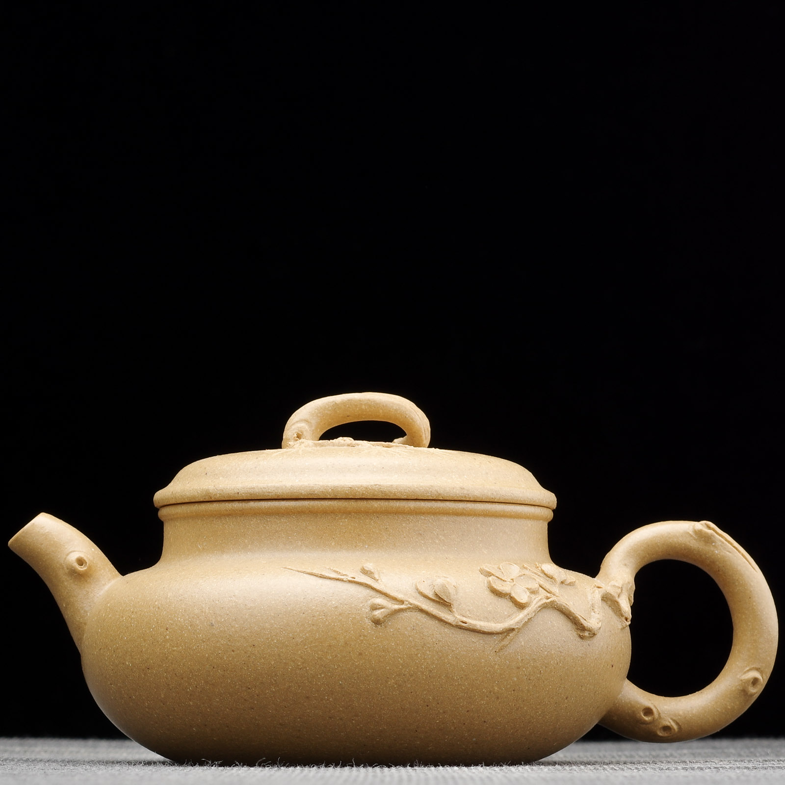 Чайник 170мл "Три друга зимы", мастер Хуан Чжанвэй (7900186)-