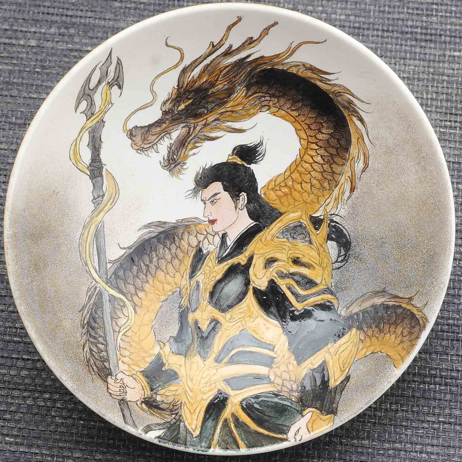 Пиала 125мл "Ма Чао", фарфор из Цзиндечжень (404728)-