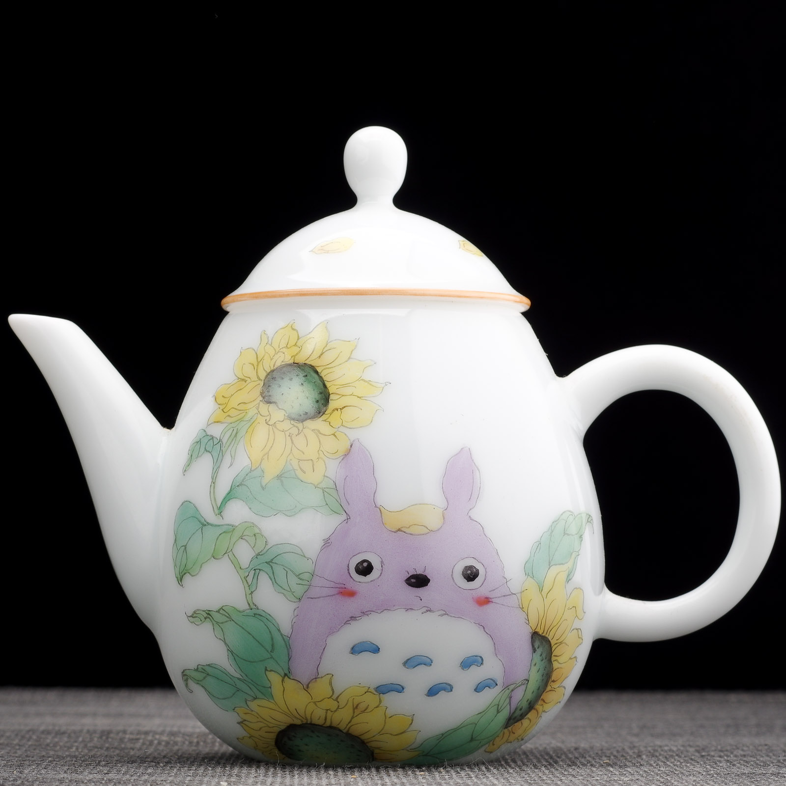 Чайник 160мл "Тоторо", цзиндэчжэньский фарфор (404733)-