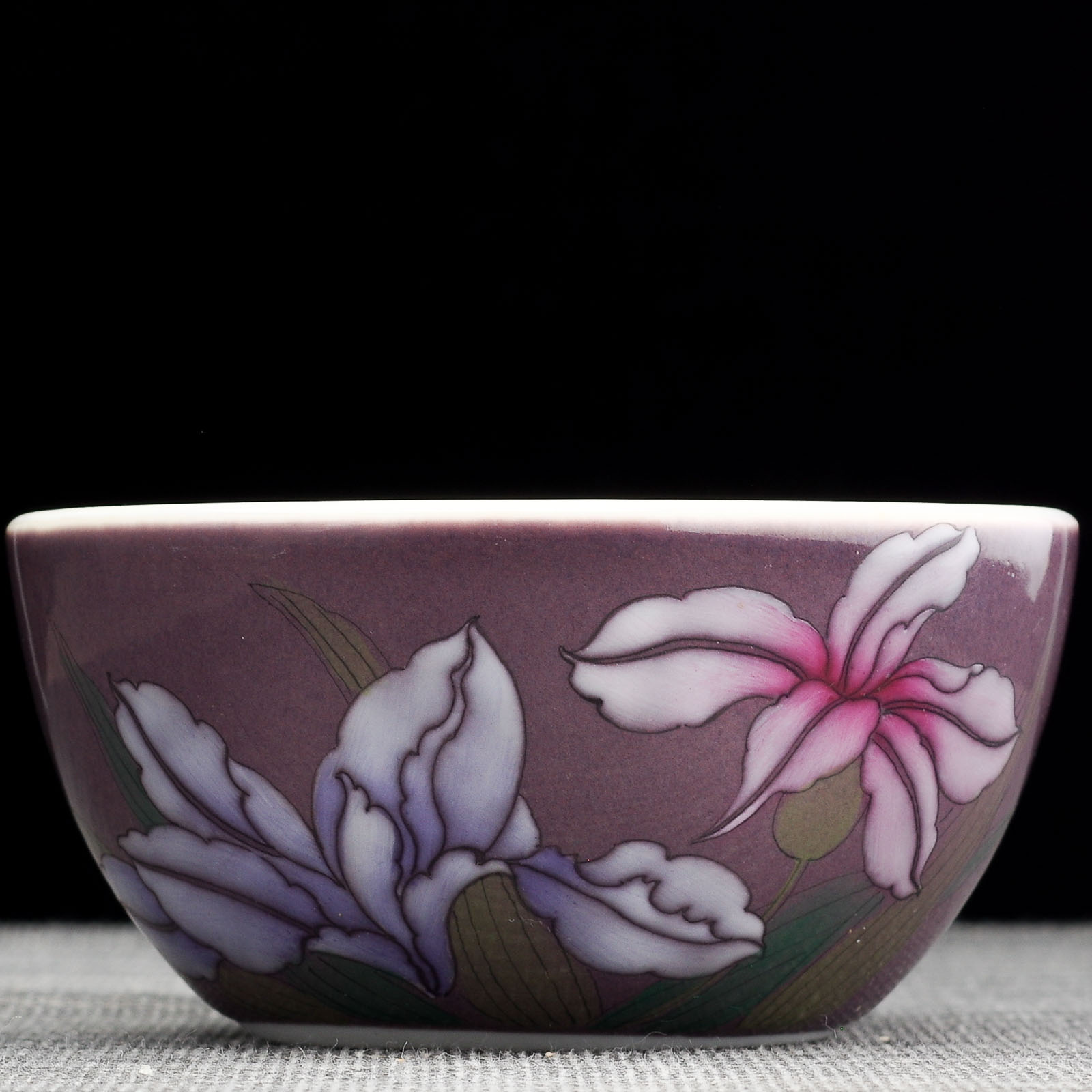 Пиала 110мл "Магнолия", фарфор из Цзиндечжень (404743)-