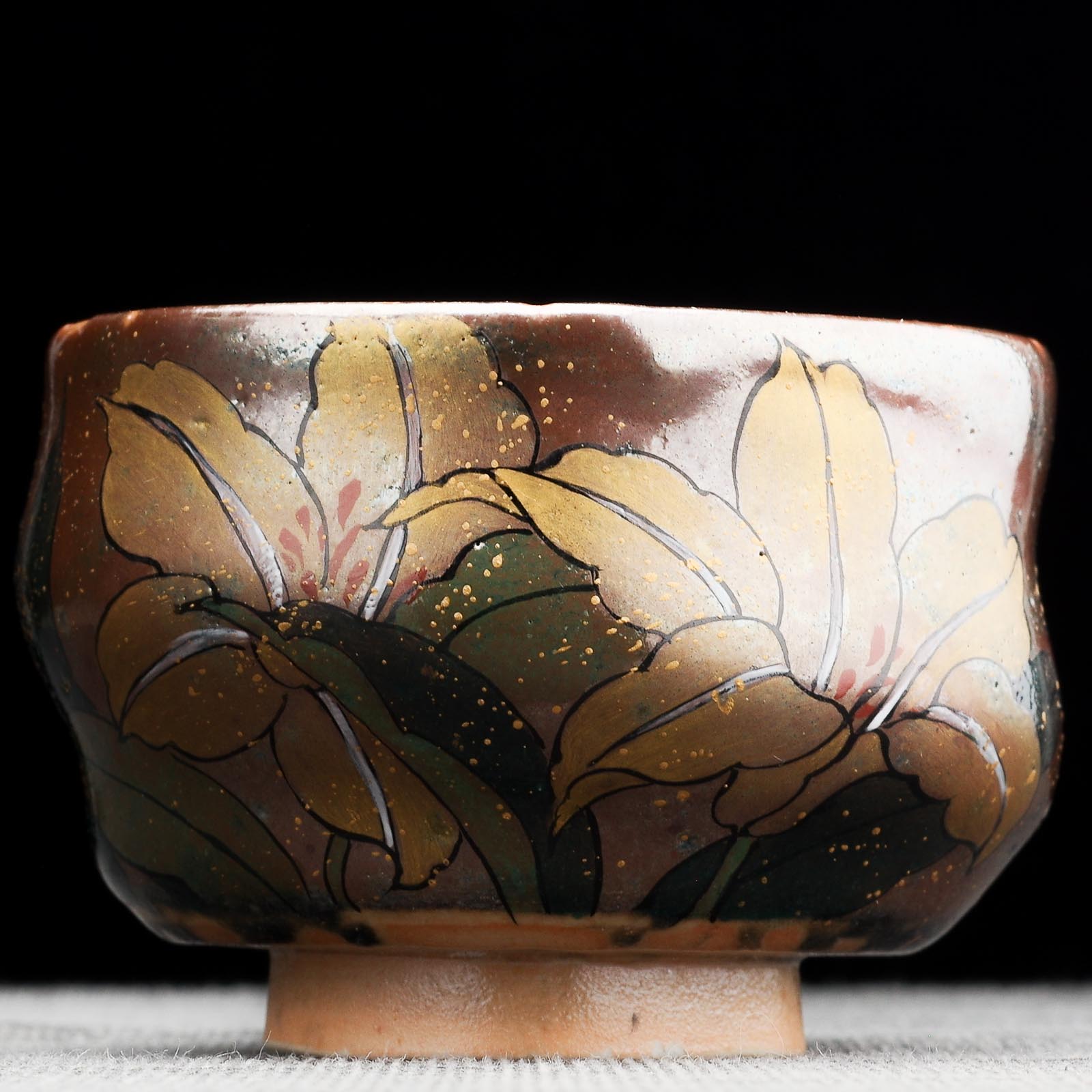 Пиала 120мл "Магнолия", керамика из Цзиндечжень (404769)-