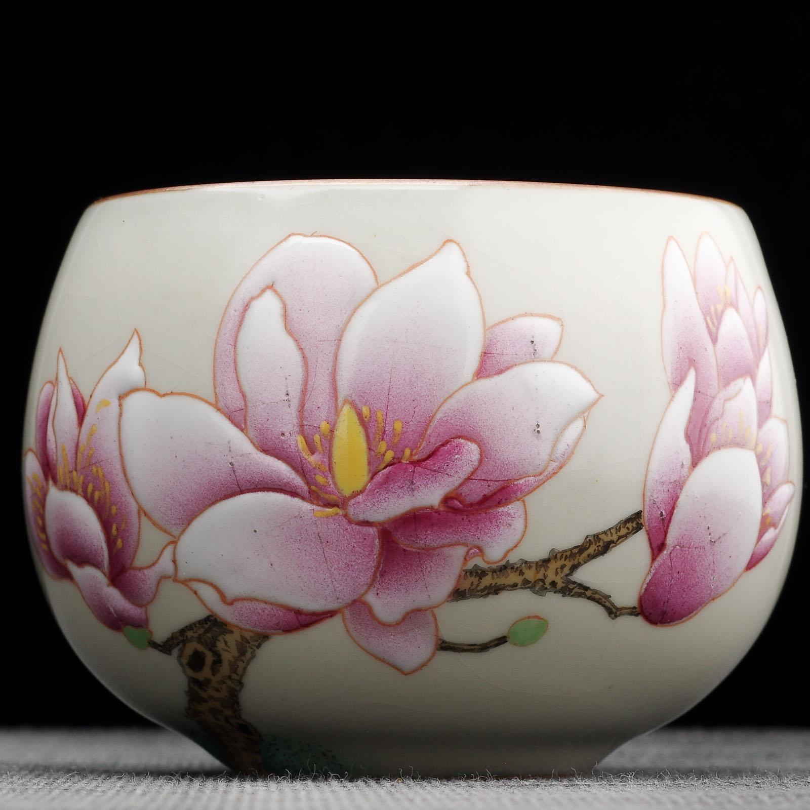 Пиала 175мл "Магнолия", жуяо, керамика из Цзиндечжень (404775)-