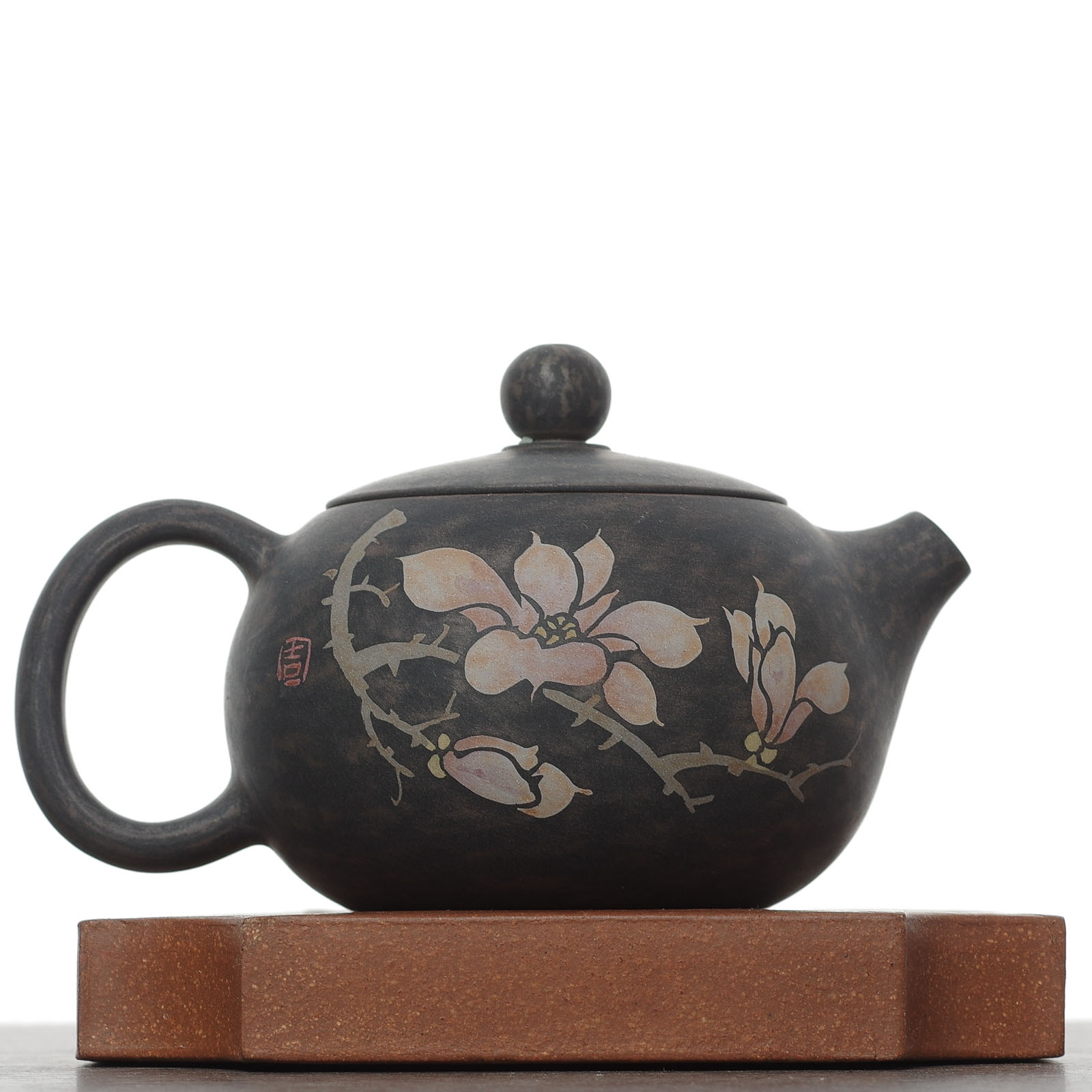 Чайник 95мл "Магнолия", цзяньшуйская керамика (791462)-