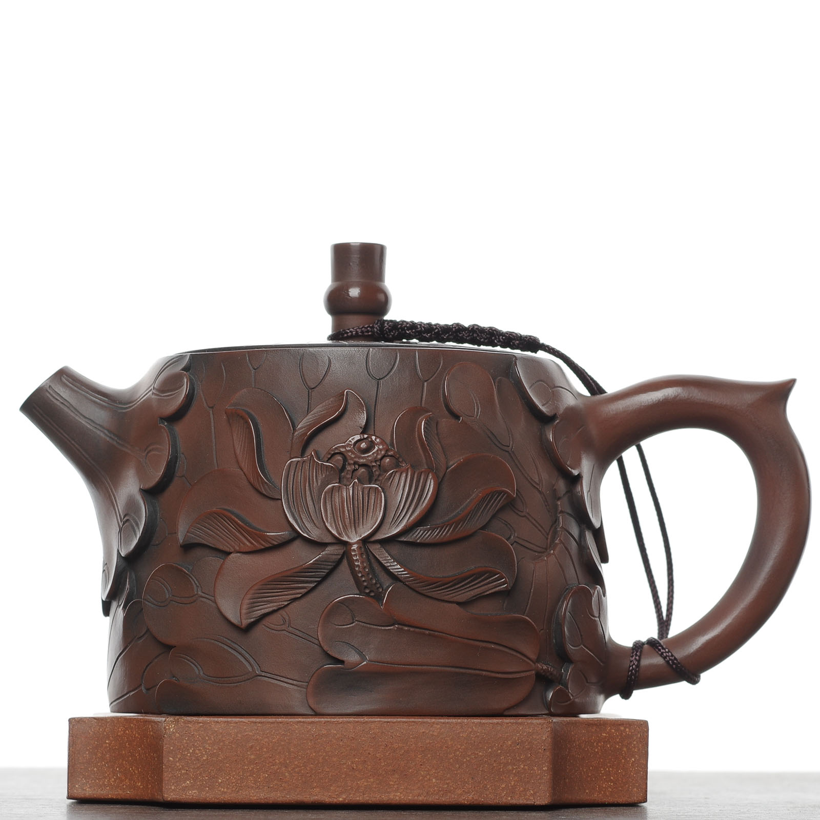 Чайник 250мл "Лотосовый пруд", цзяньшуйская керамика (791502)-