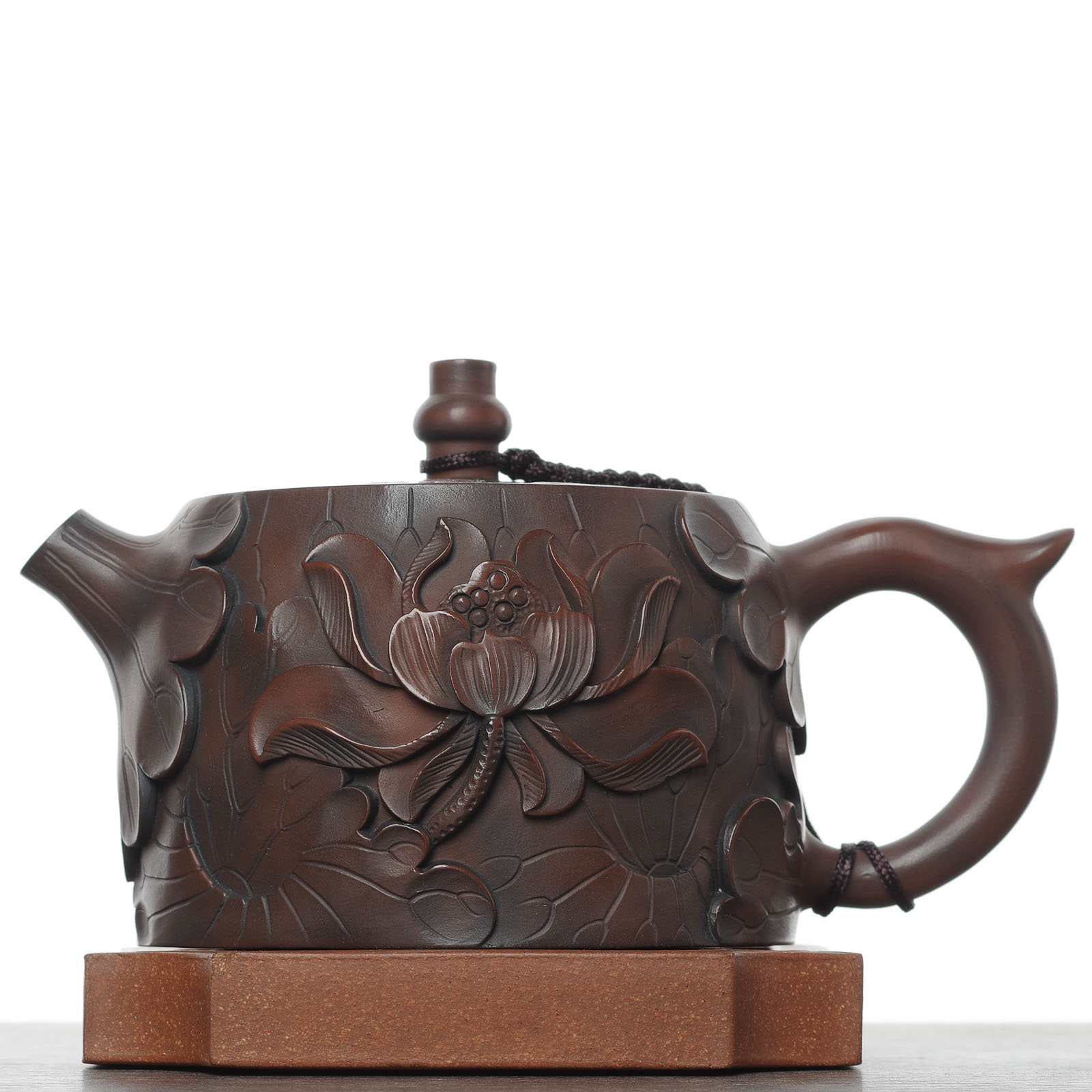 Чайник 235мл "Лотосовый пруд", цзяньшуйская керамика (791503)-