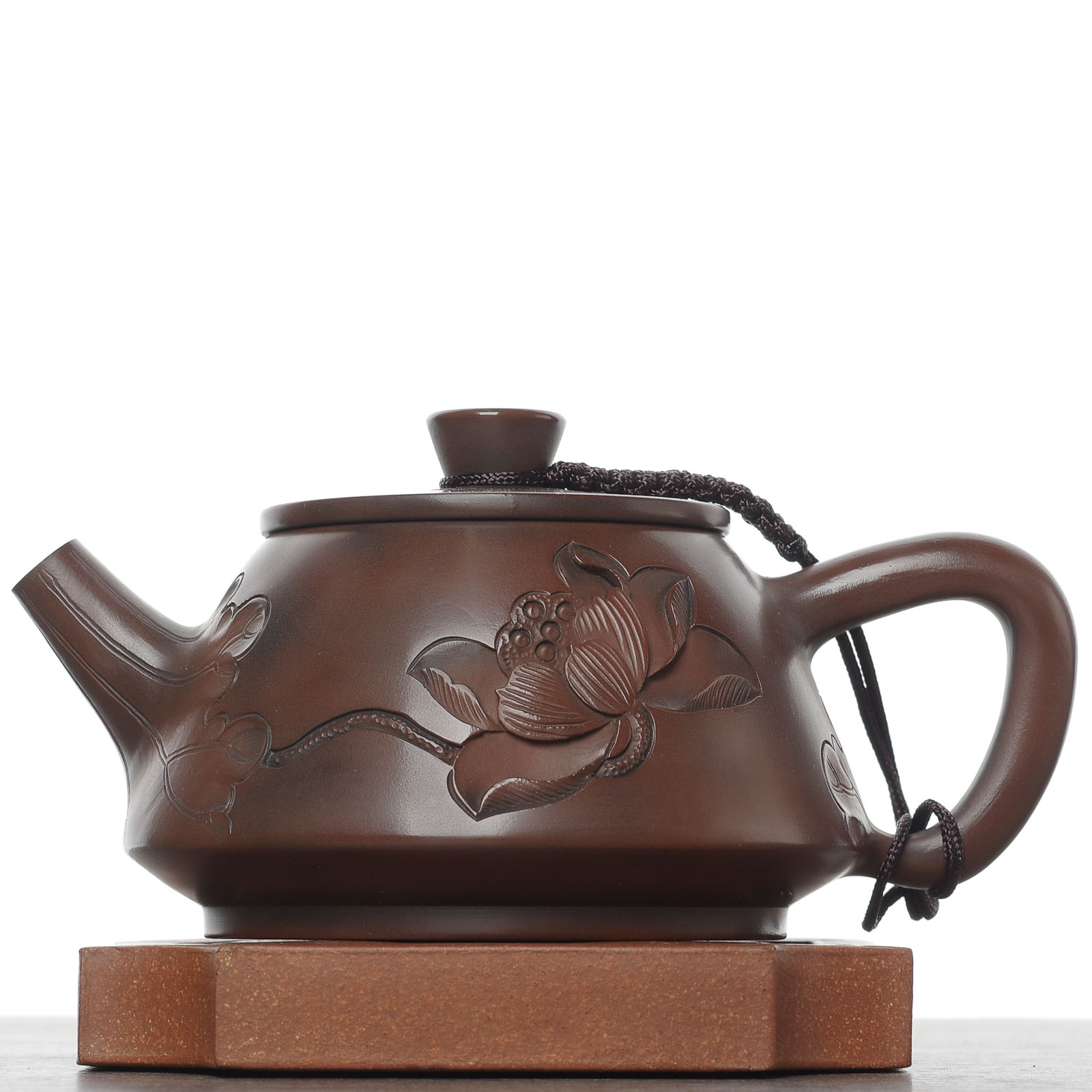 Чайник 180мл "Лотос", цзяньшуйская керамика (791507)-